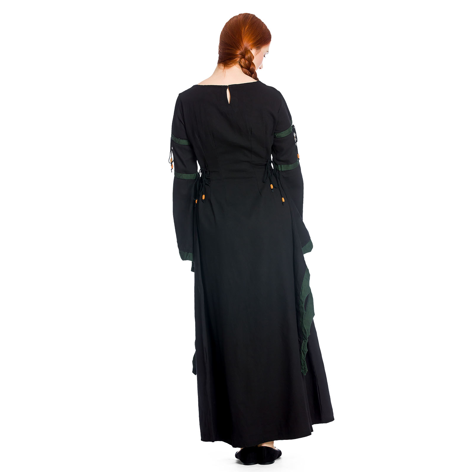 Leona - Medieval Dress Black-Green