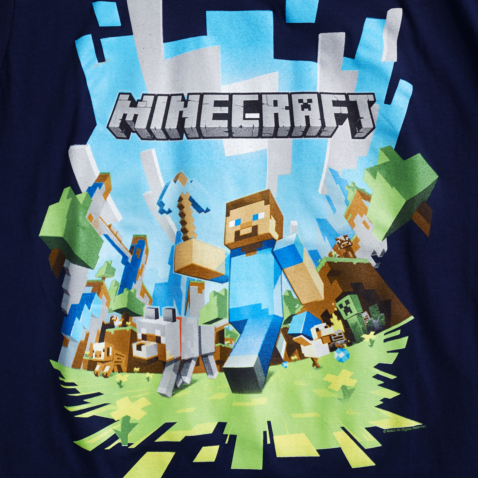 Minecraft - T-shirt Aventure Homme