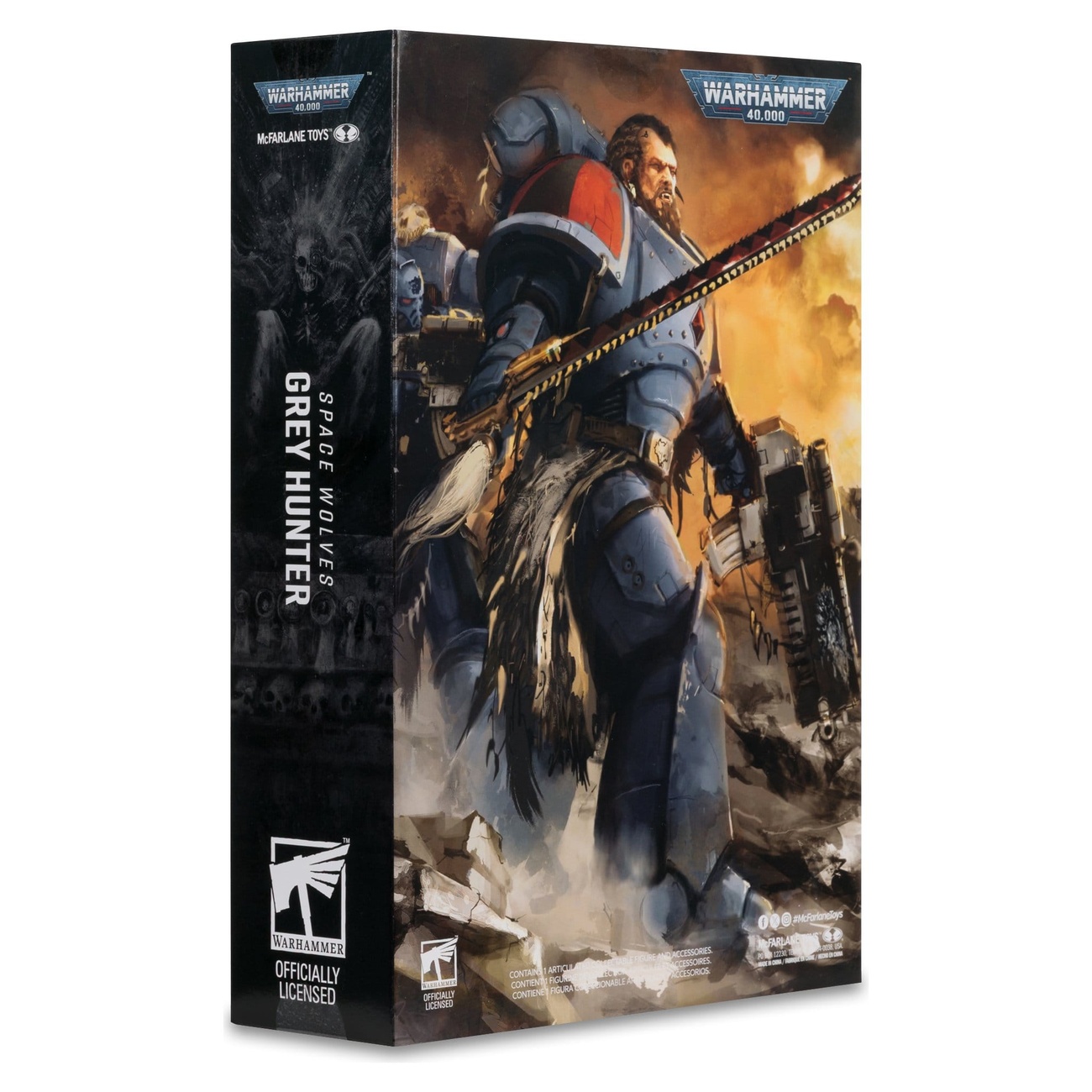Warhammer 40,000 Action Figure Grey Hunter (Space Wolves) 18 cm