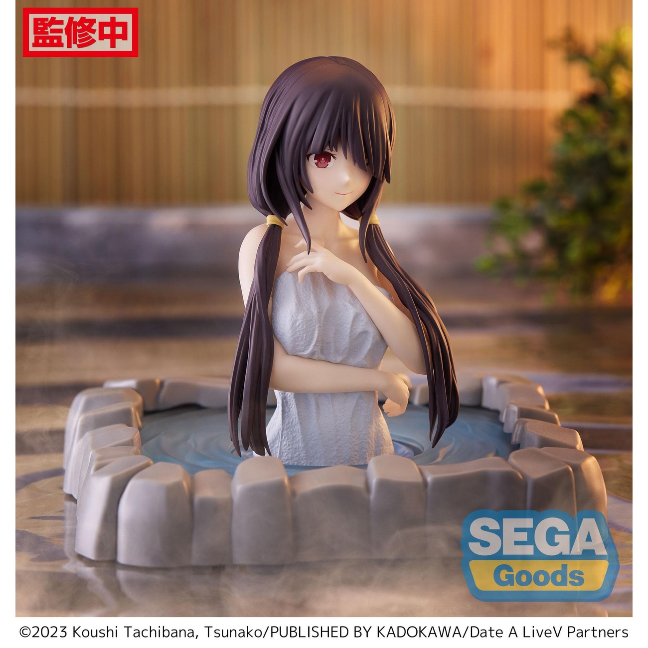 Date A Live V Thermae Utopia figura de PVC Kurumi Tokisaki coletas 10 cm