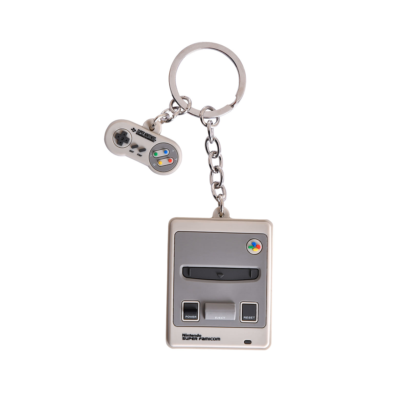 Nintendo - SNES Console and Controller Keychain
