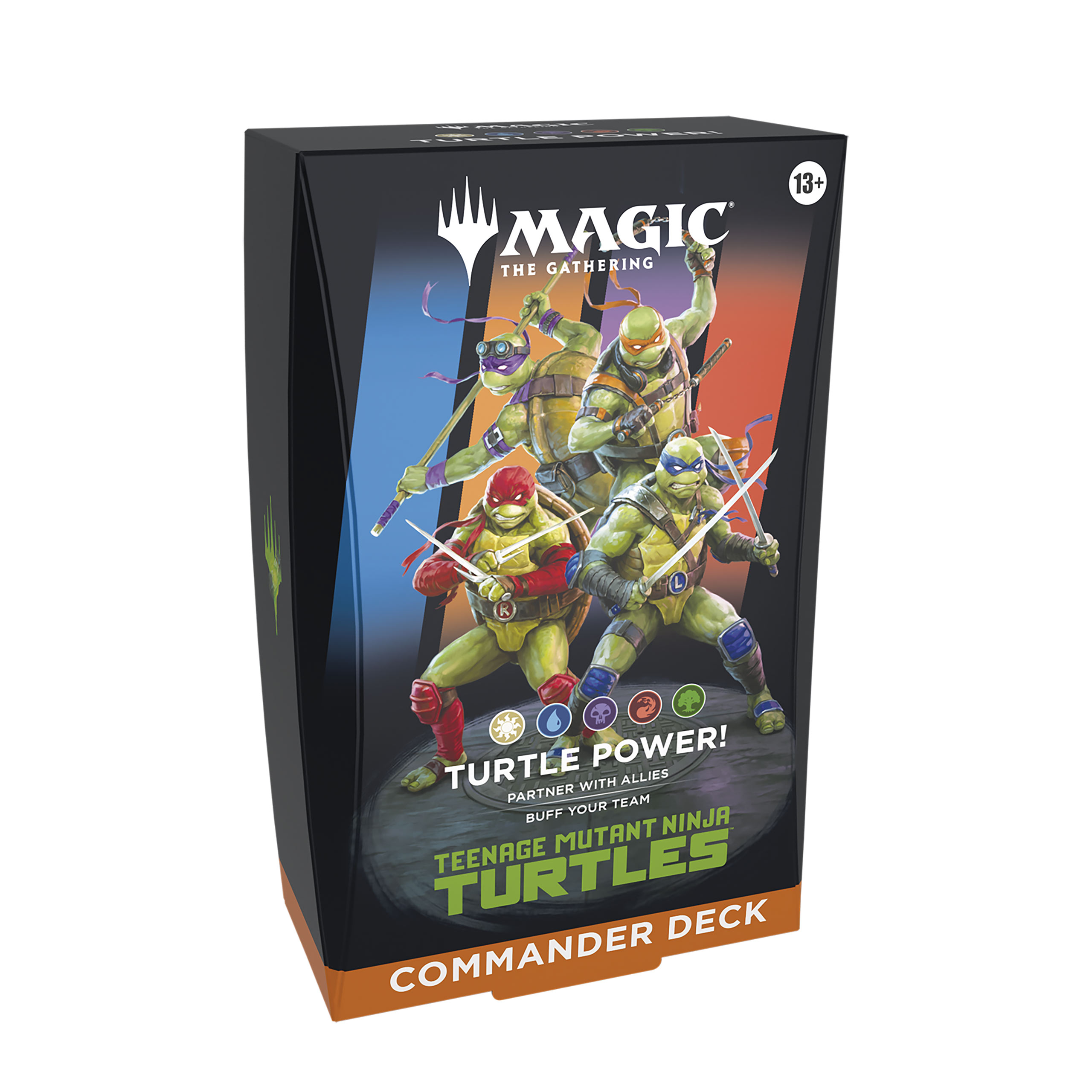 Teenage Mutant Ninja Turtles - Turtle Power Commander Deck wersja niemiecka - Magic: The Gathering