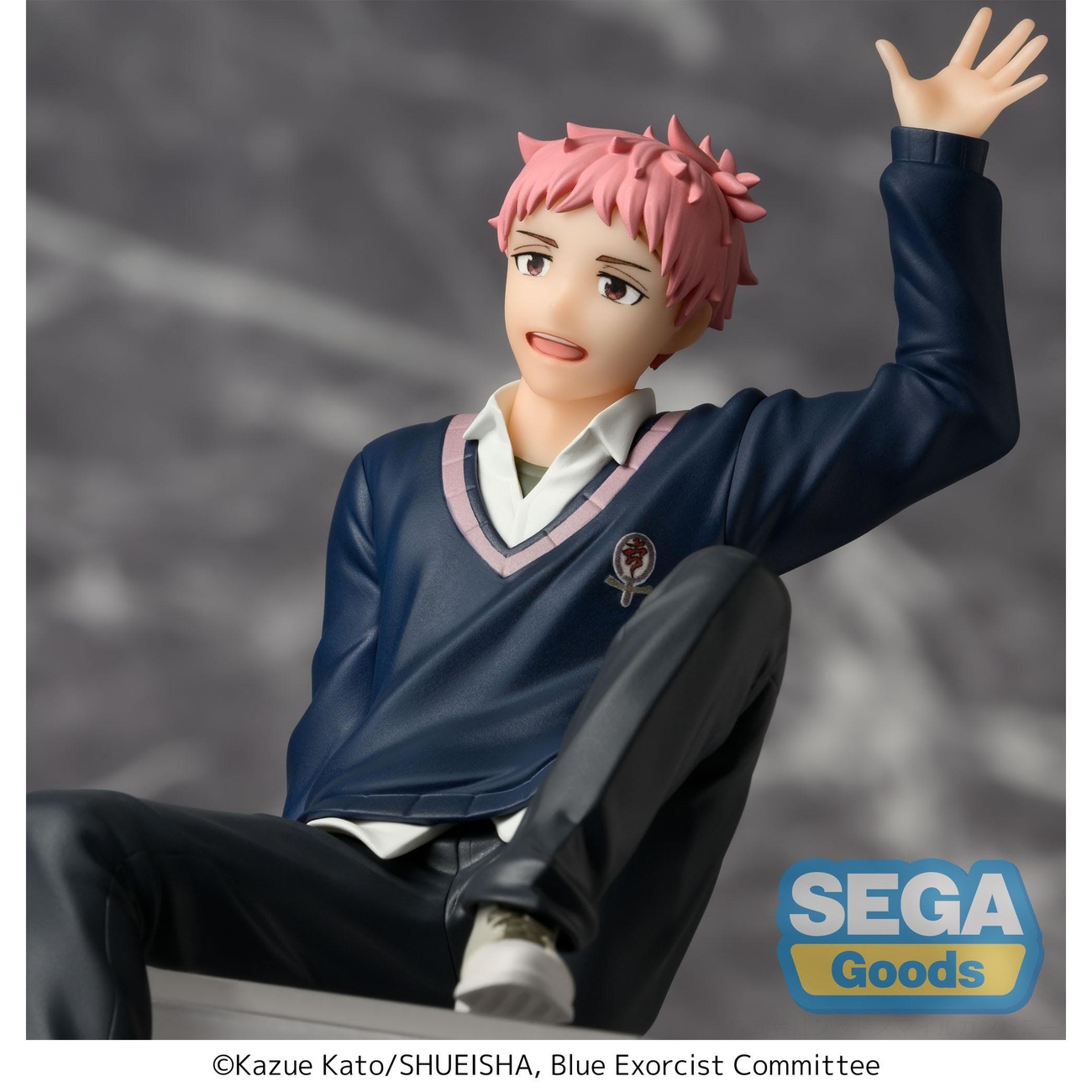 Blue Exorcist Shimane Illuminati Saga PM Perching PVC-standbeeld Renzo Shima 14 cm