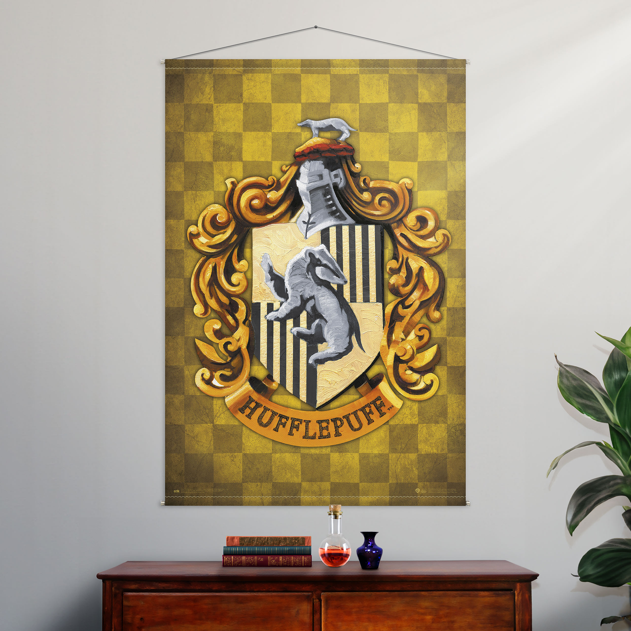 Harry Potter - Rotolo da parete Hufflepuff