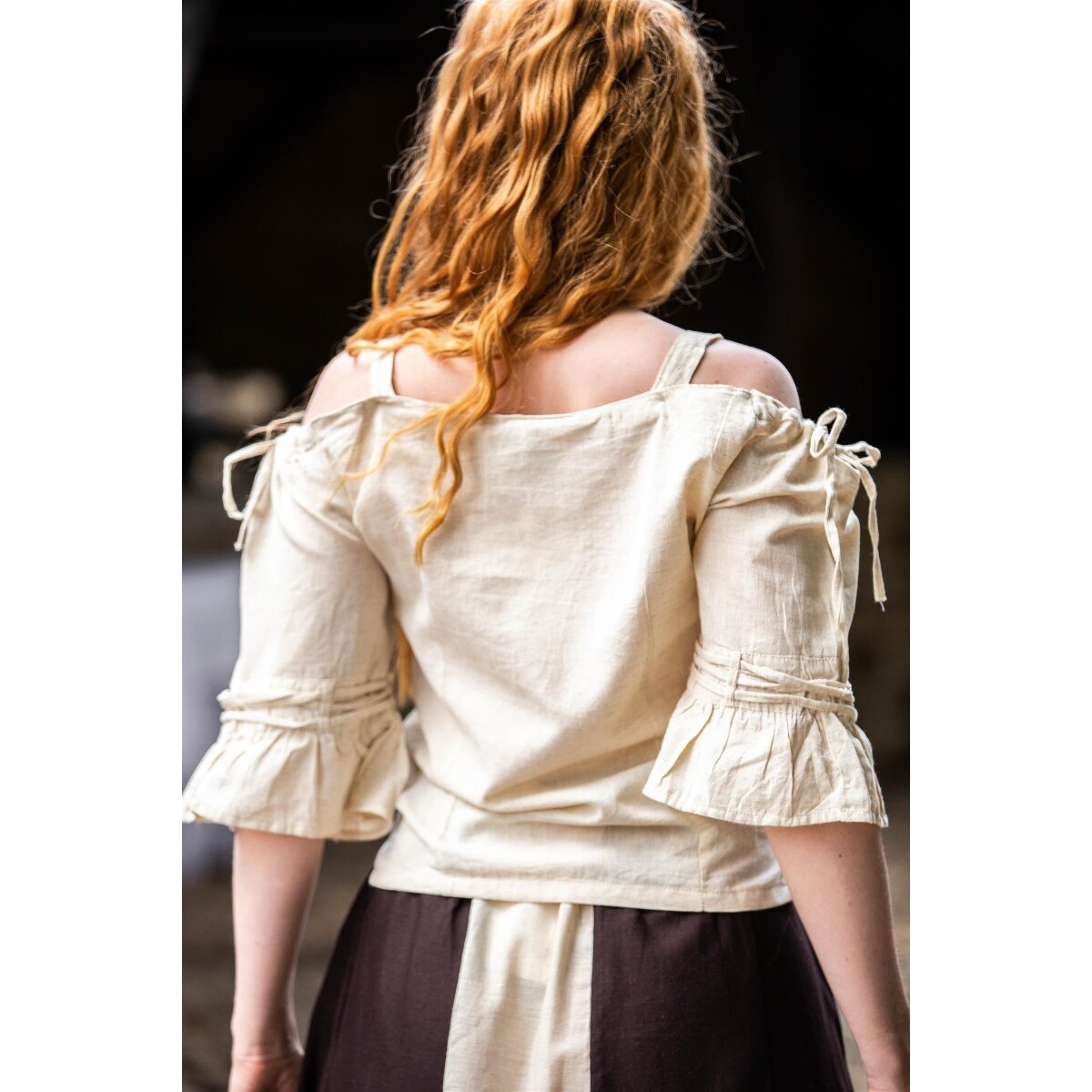 Medieval Strap Blouse Prina beige