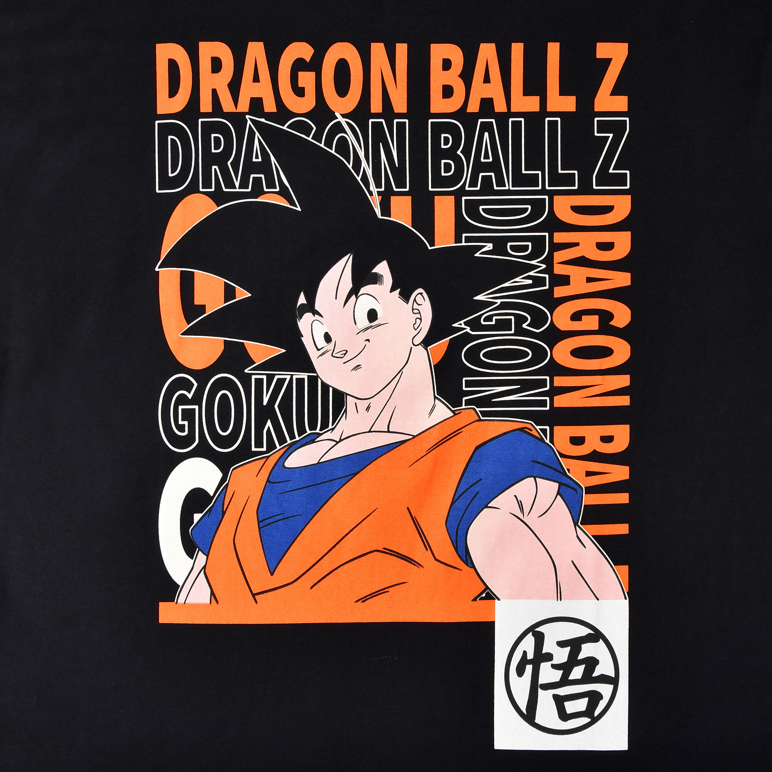Dragon Ball Z - Camiseta oversize Goku negra