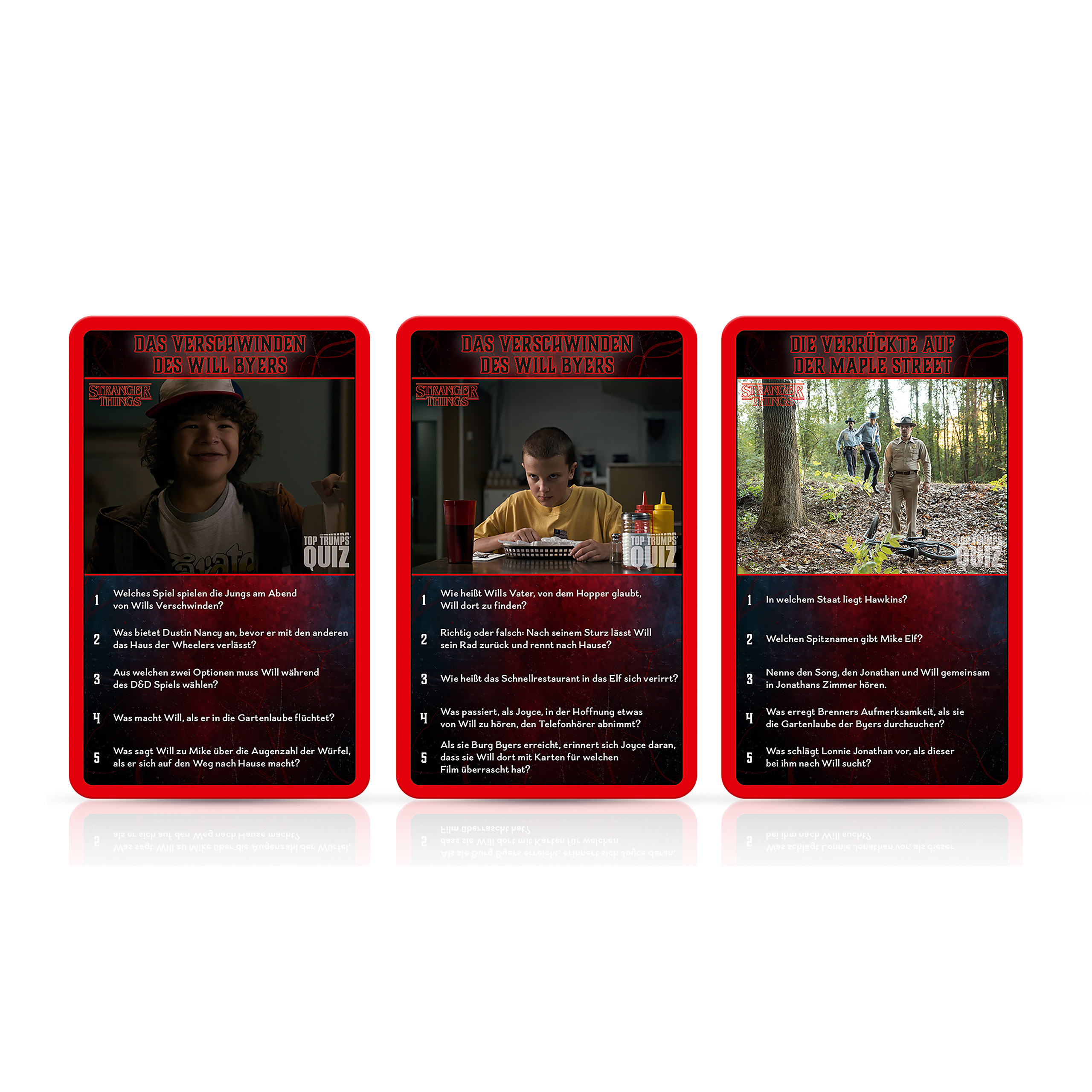 Stranger Things - Top Trumps Quiz