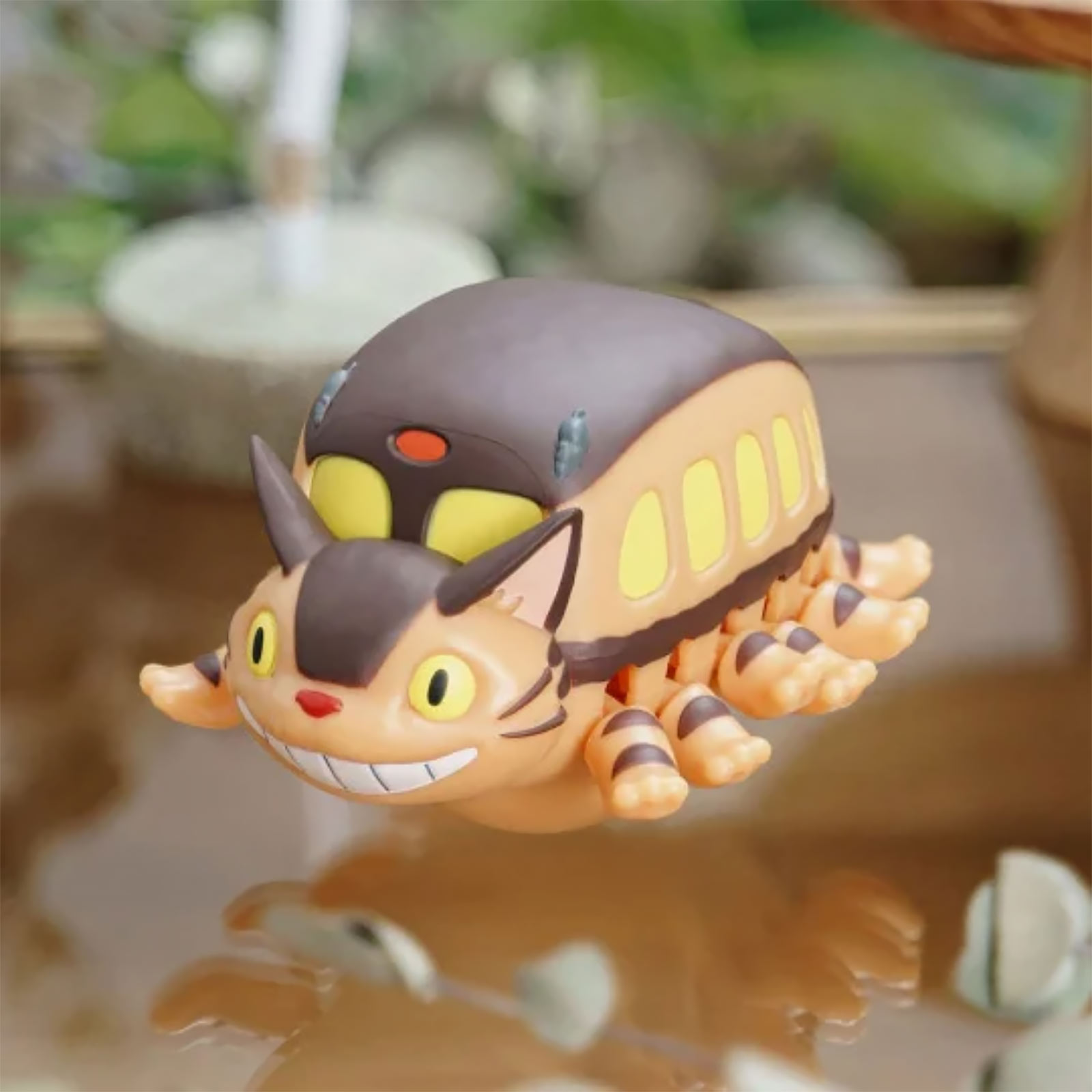 Totoro - Katzenbus Stehaufmännchen Figur