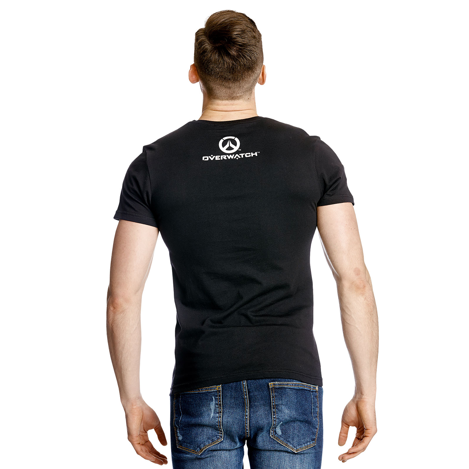 Overwatch - Winston Aanval T-shirt zwart