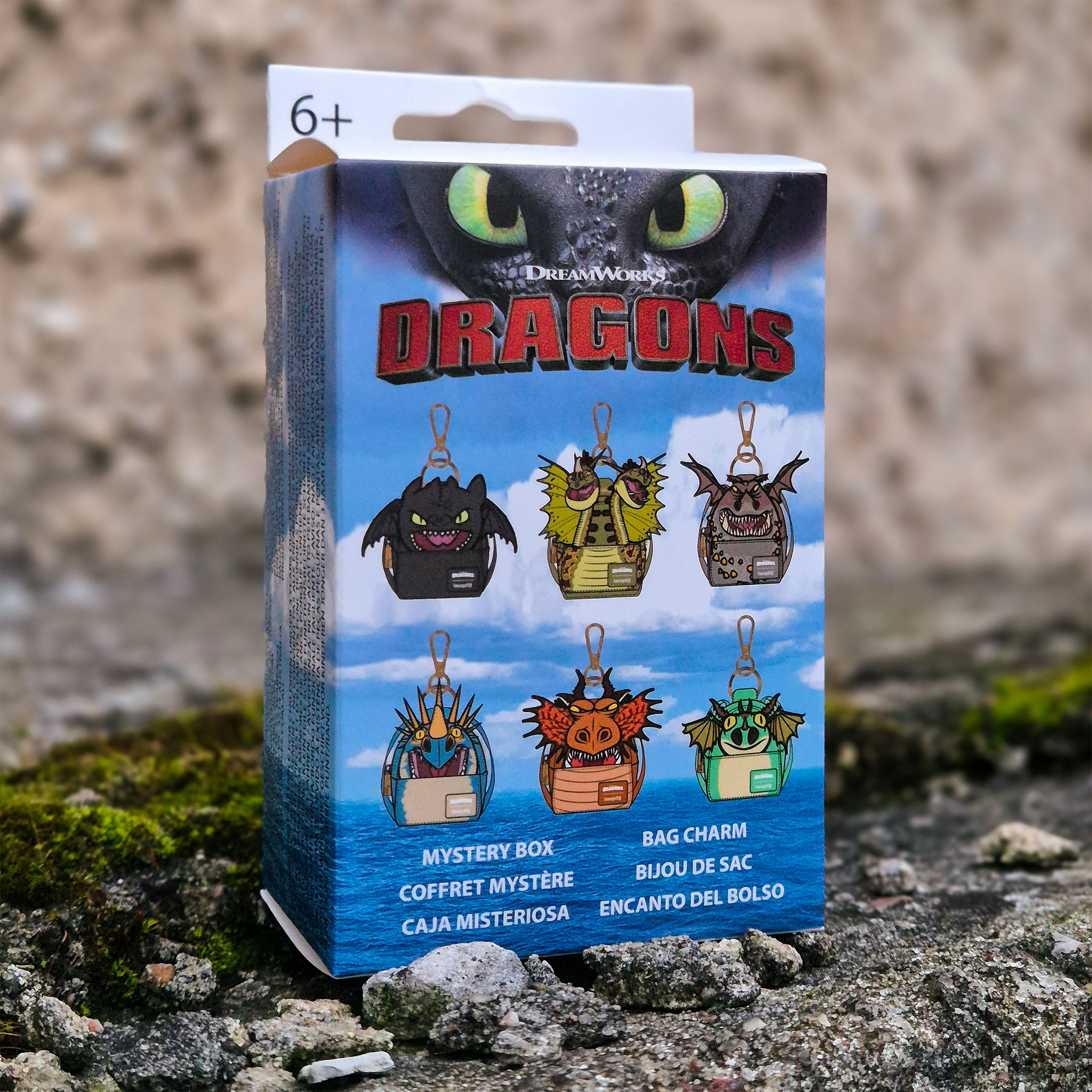 Dragons - Porte-clés Mystère Sac à Dos Dragon