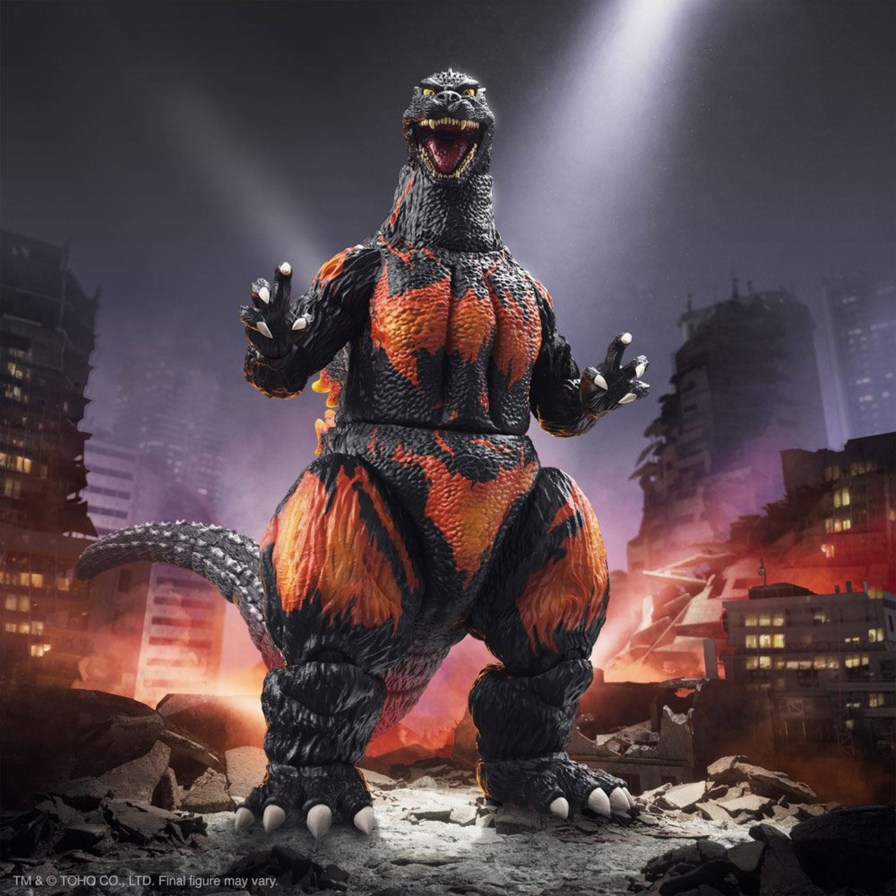 Toho Ultimates actionfigur Burning Godzilla 1995 20 cm