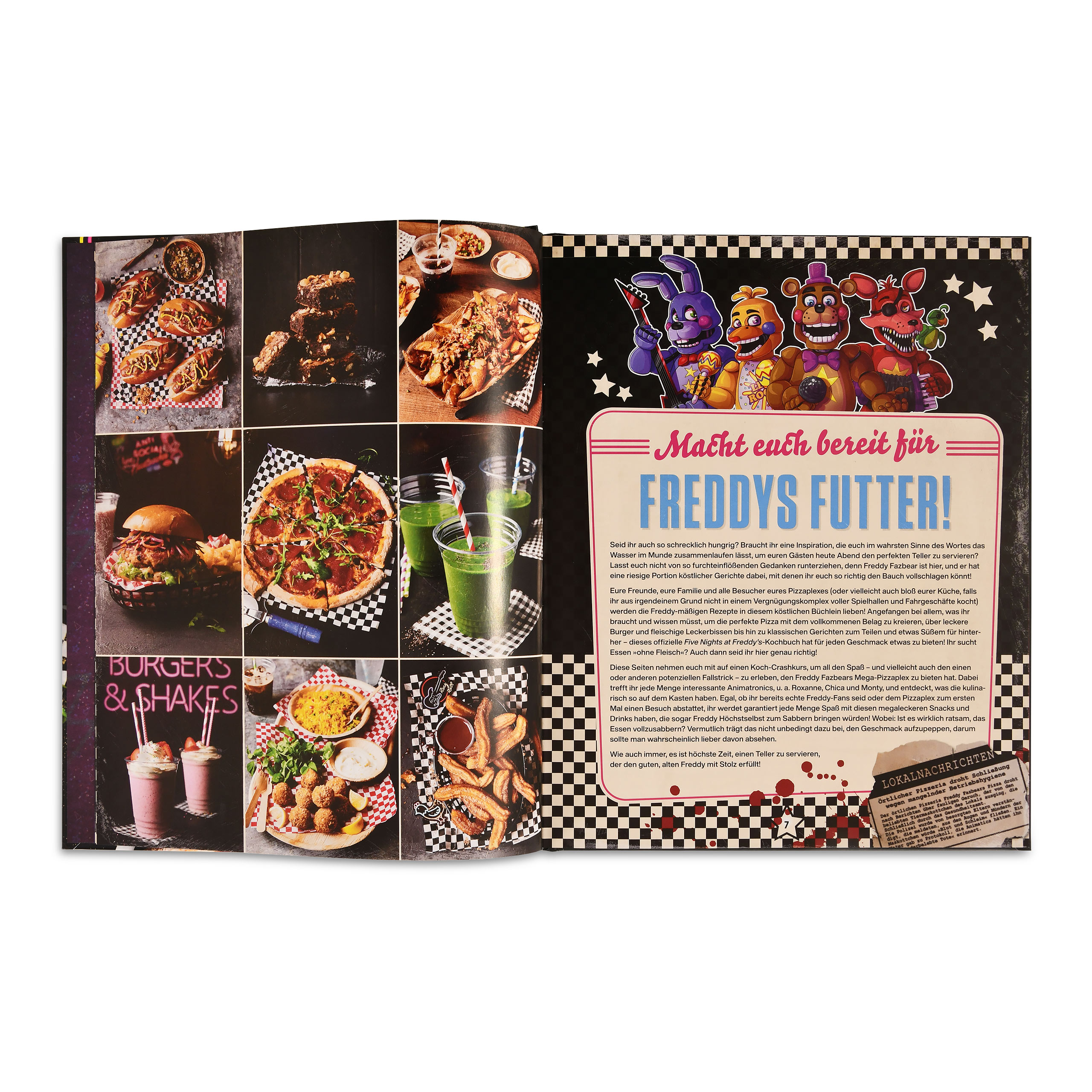 Le livre de cuisine officiel de Five Nights at Freddy's