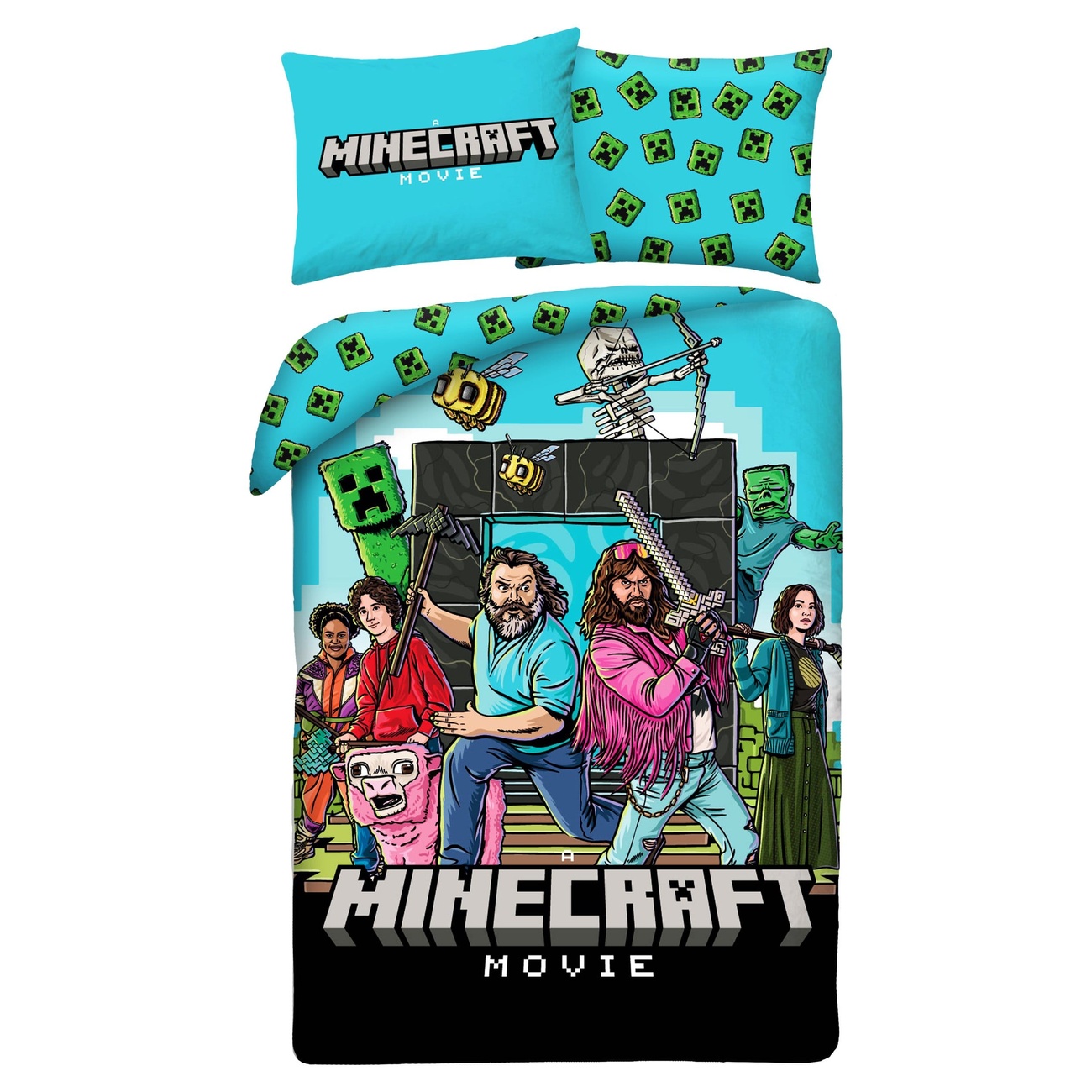 Biancheria da letto Minecraft Movie Ver. 2 140 x 200 cm / 70 x 90 cm
