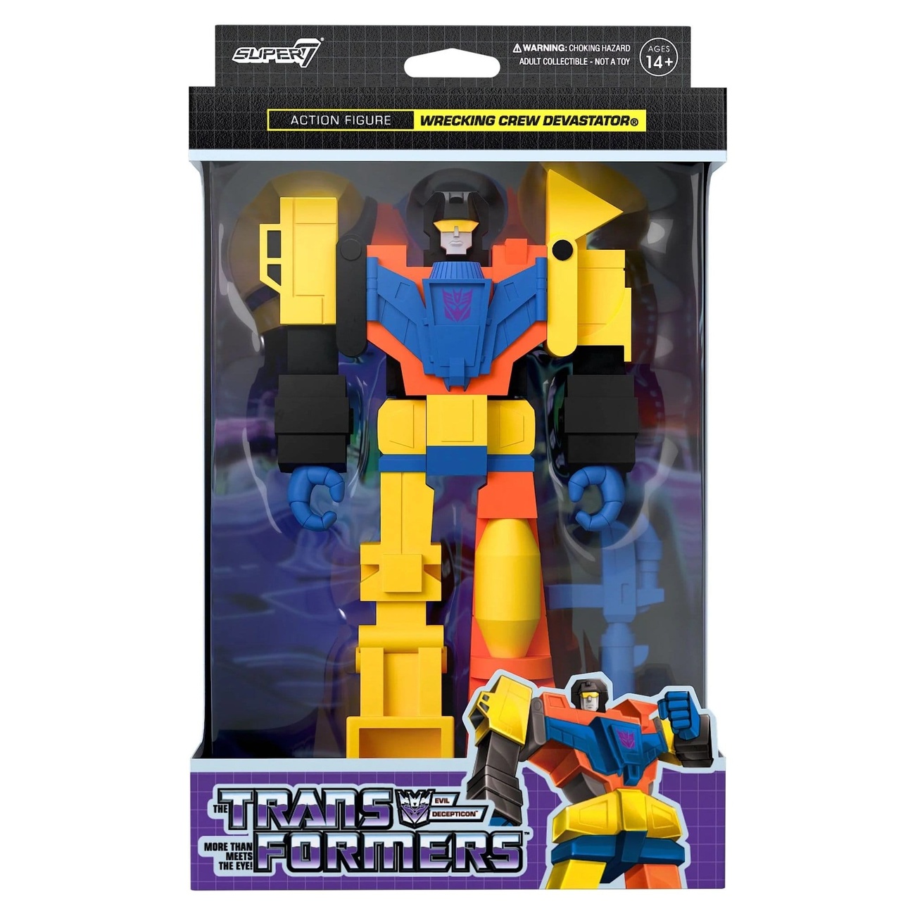 Transformers ReAction action figure Devastator 10 cm