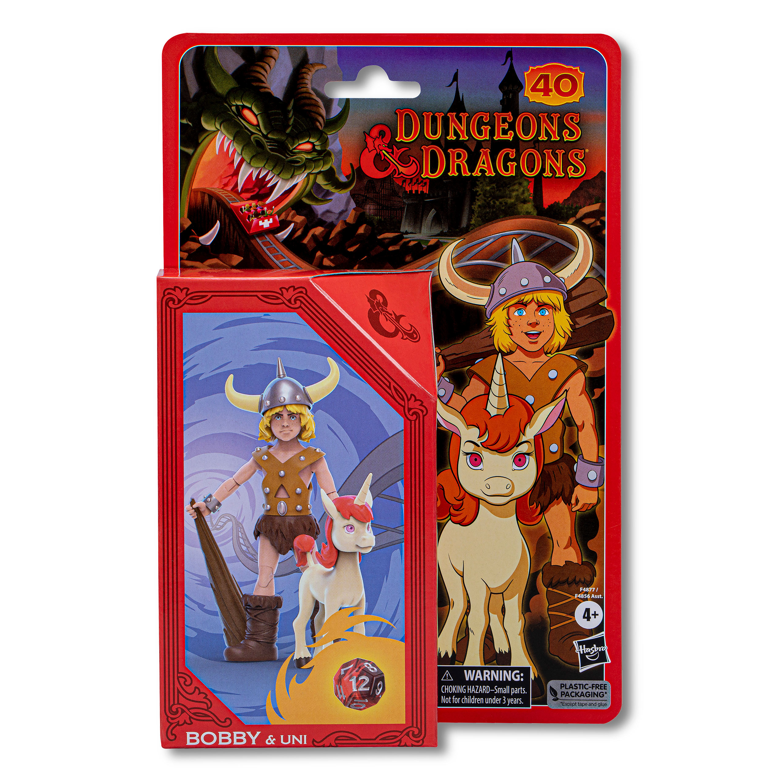 Dungeons & Dragons - Bobby & Uni Cartoon Classics Action Figures