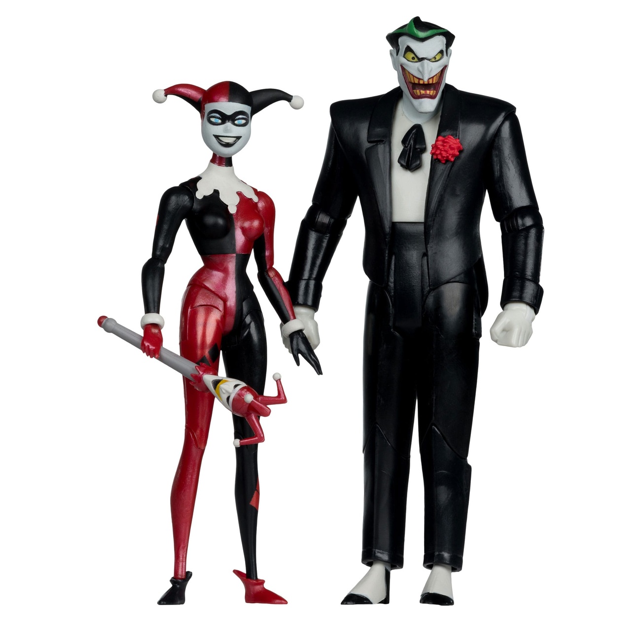 Batman: The Animated Series Figuras de acción DC Direct Harley Quinn & The Joker (Mad Love) (Gold Label) 18 cm
