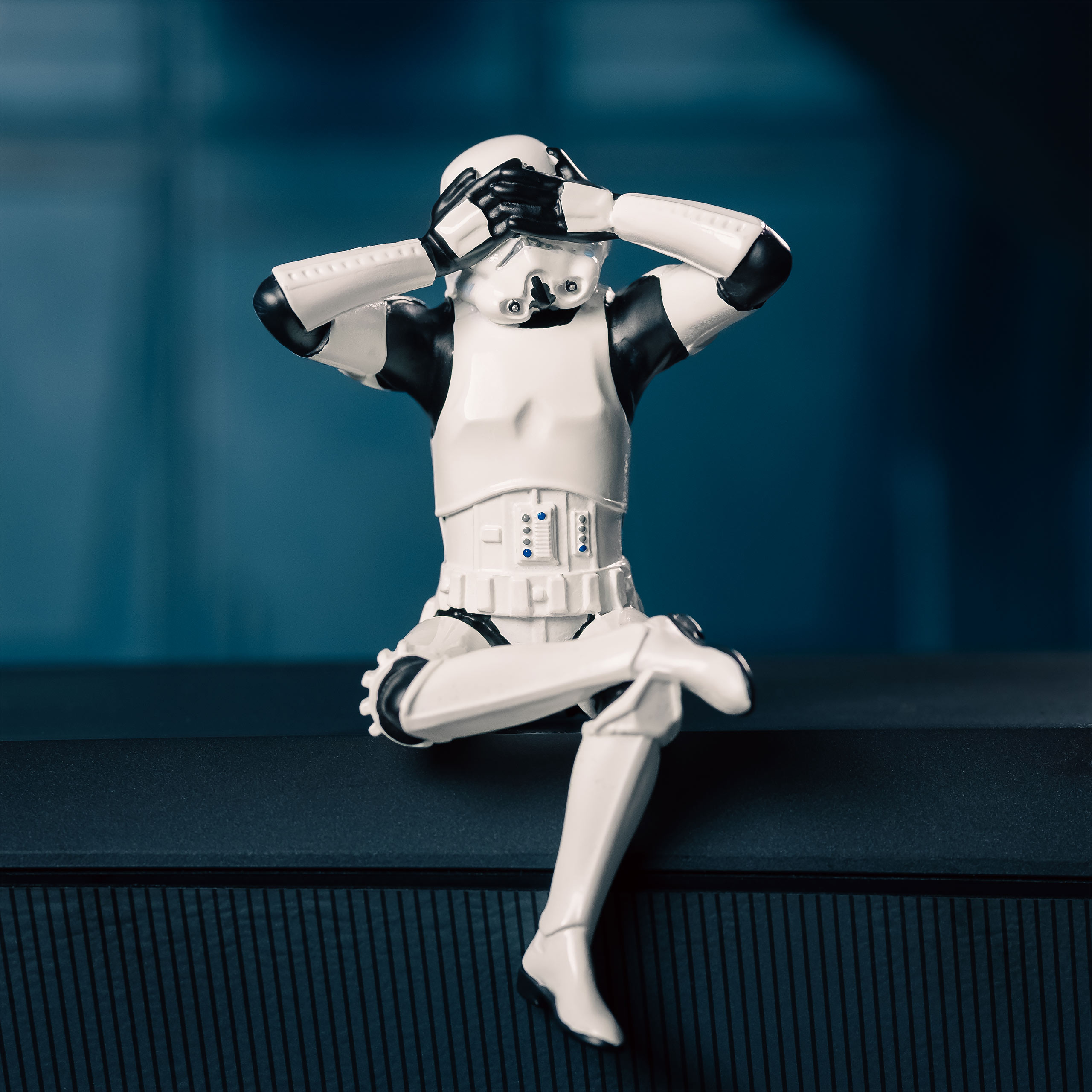 Original Stormtrooper Don't See Hear Speak Figure Set Sitting