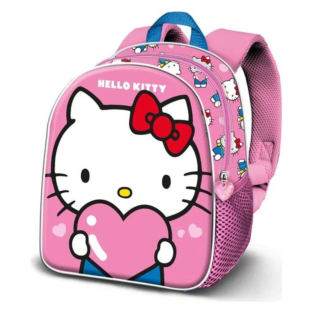 hello kitty 3d backpack Official Licensed Sanrio Kid's Backpack, Blue EVA edition This is the perfect backpack for any Hello Kitty fan Children's backpack Manenti Hello Kitty