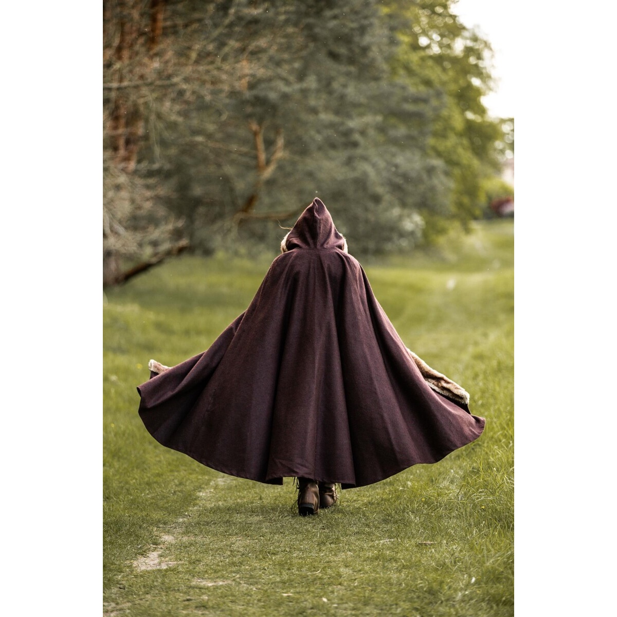 Mantello vichingo medievale Fjell