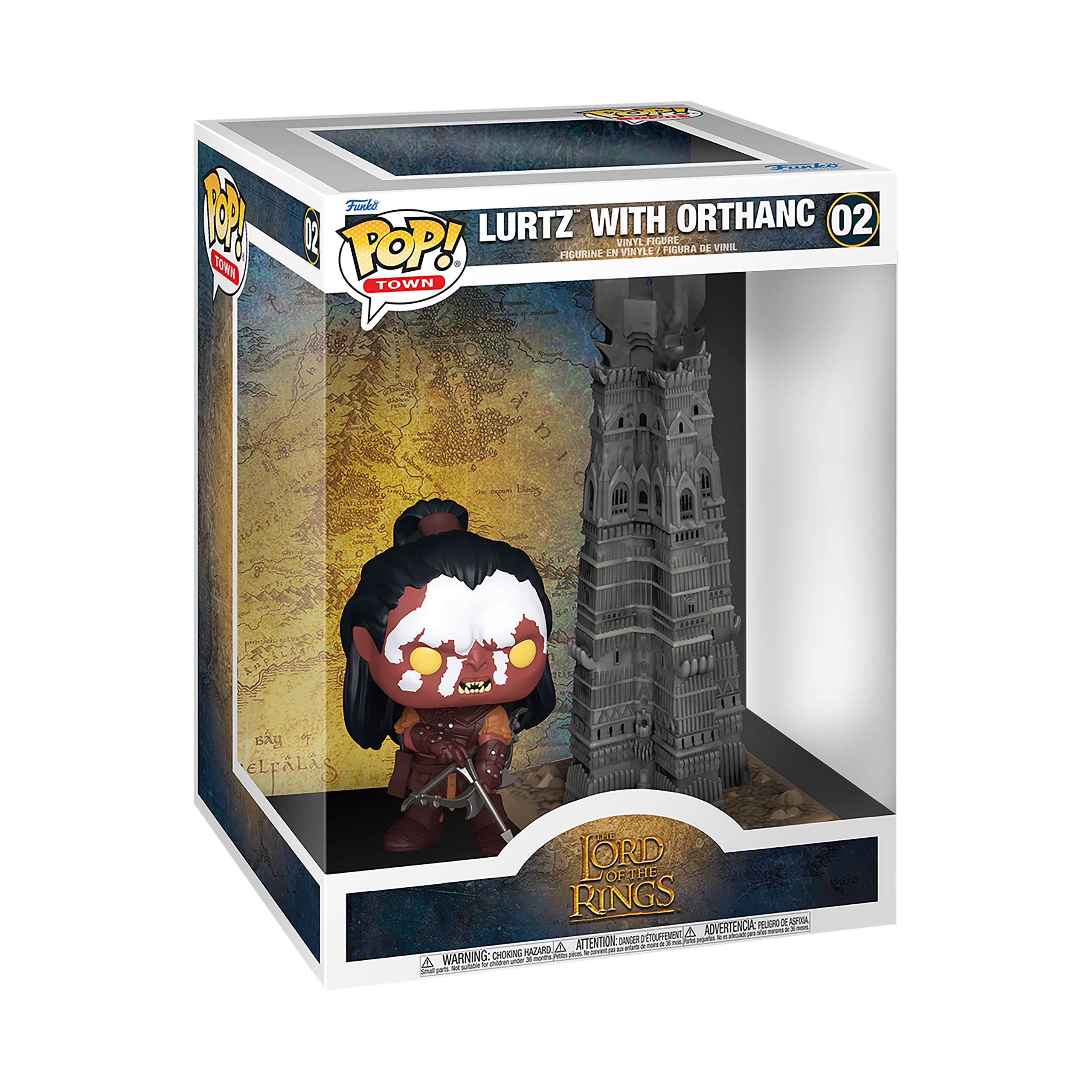 Il Signore degli Anelli - Lurtz con Orthanc Figura Funko Pop!