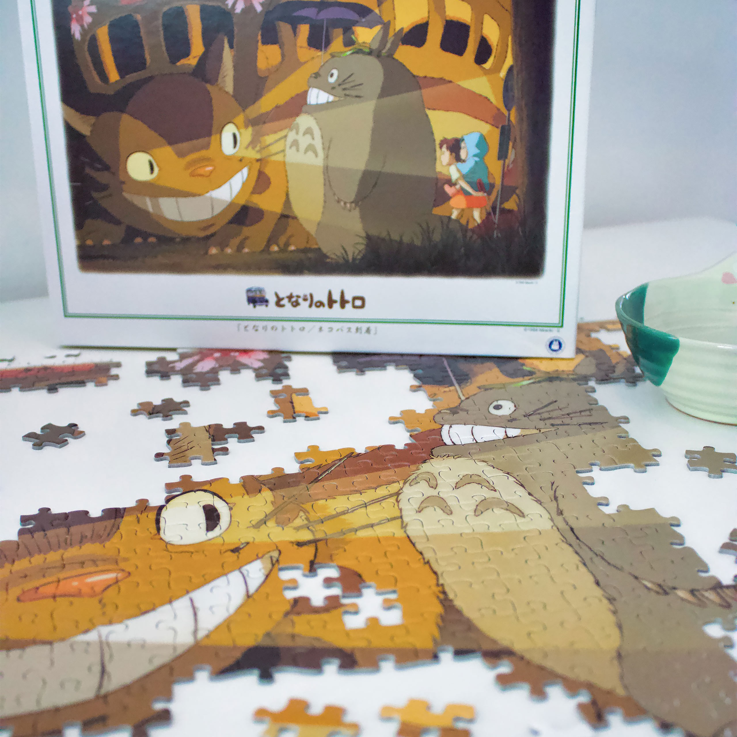 Totoro - Catbus Puzzle