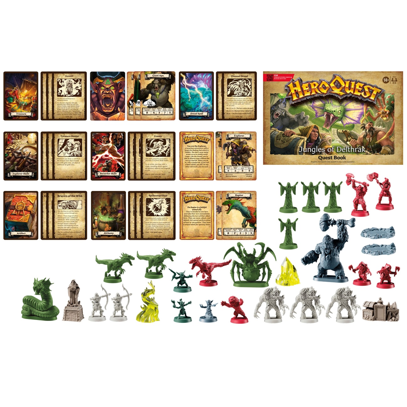 HeroQuest Board Game Expansion Jungles of Delthrak Adventure Pack *English Version*