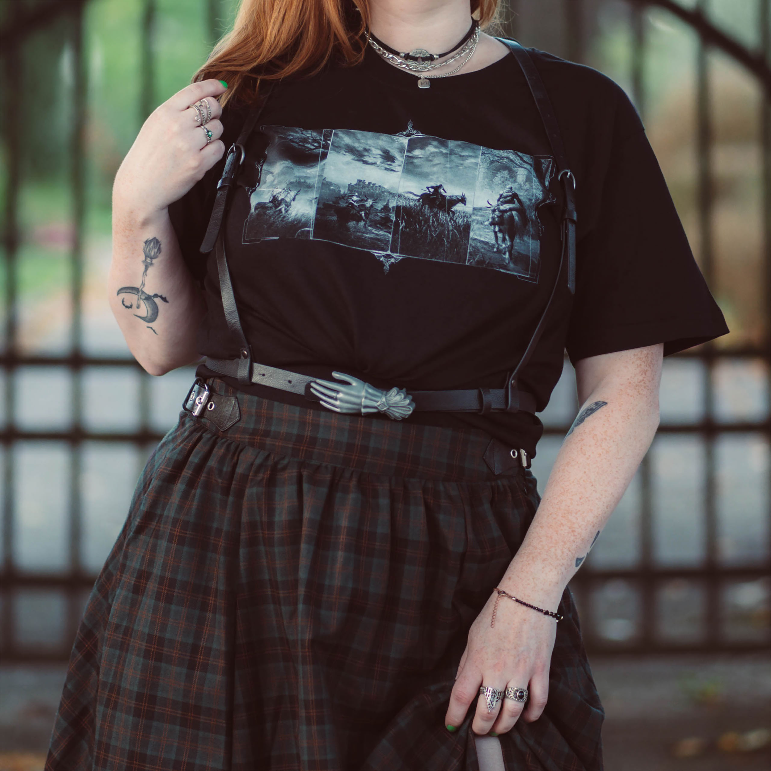T-shirt Frames per fan di Elden Ring