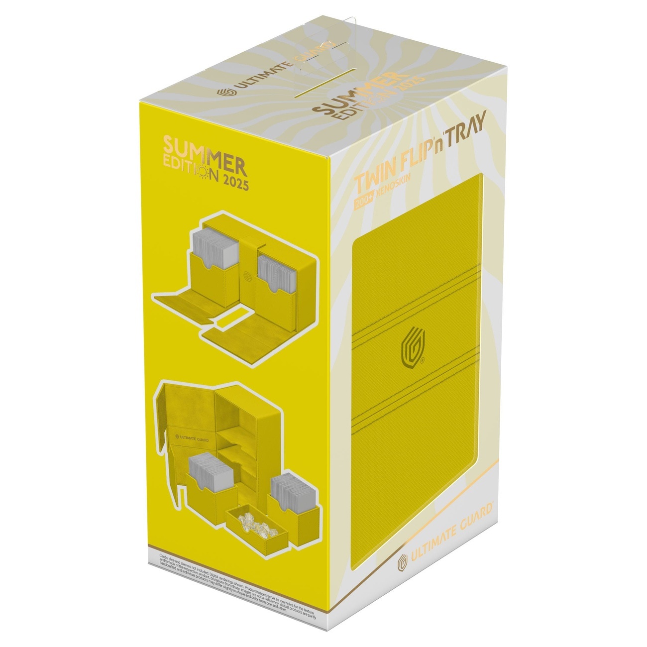 Ultimate Guard Twin Flip'n'Tray 200+ Xenoskin "Summer Edition 2025" - Dandelion