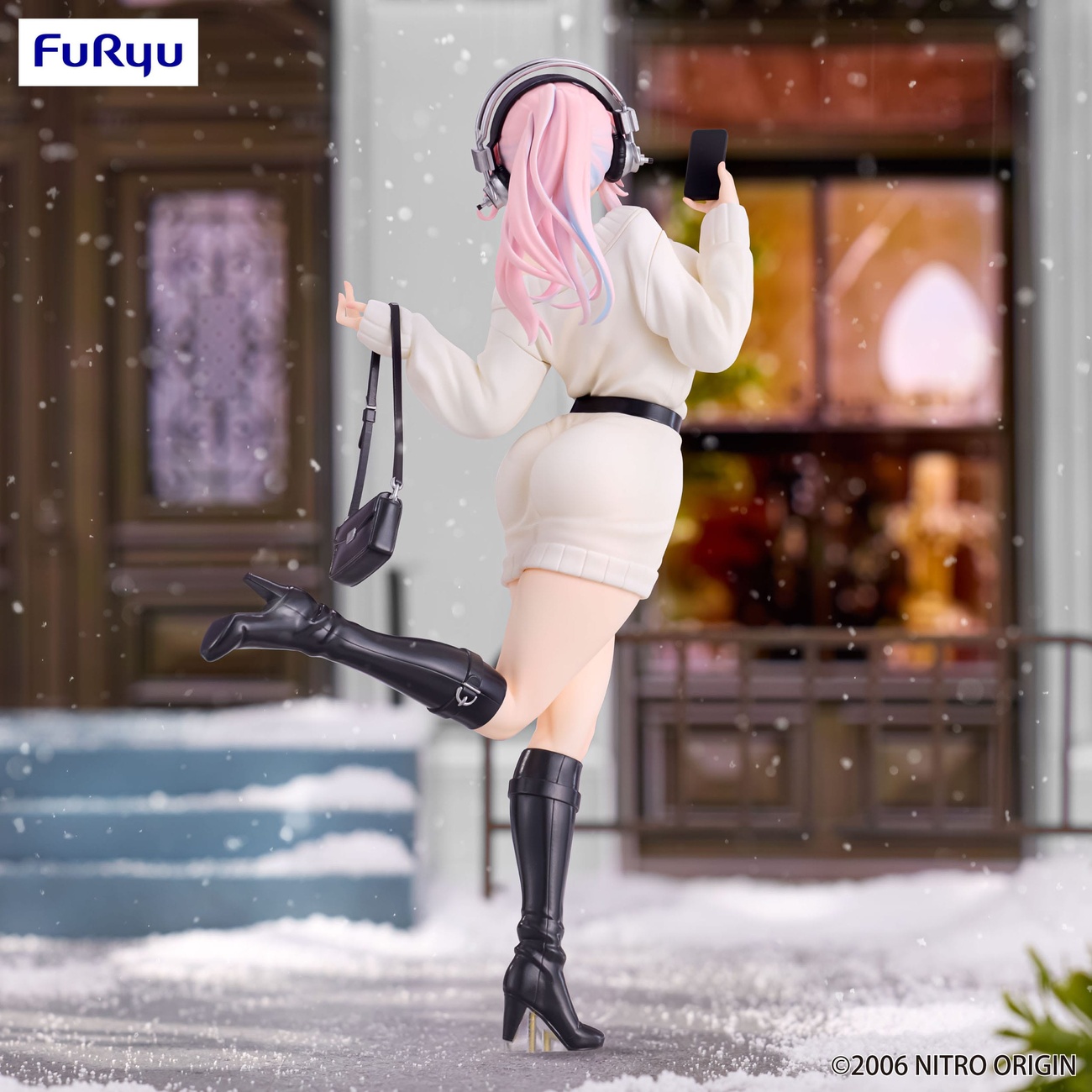 Super Sonico Trio-Try-iT Statue PVC Winter Memory Ver. 21 cm