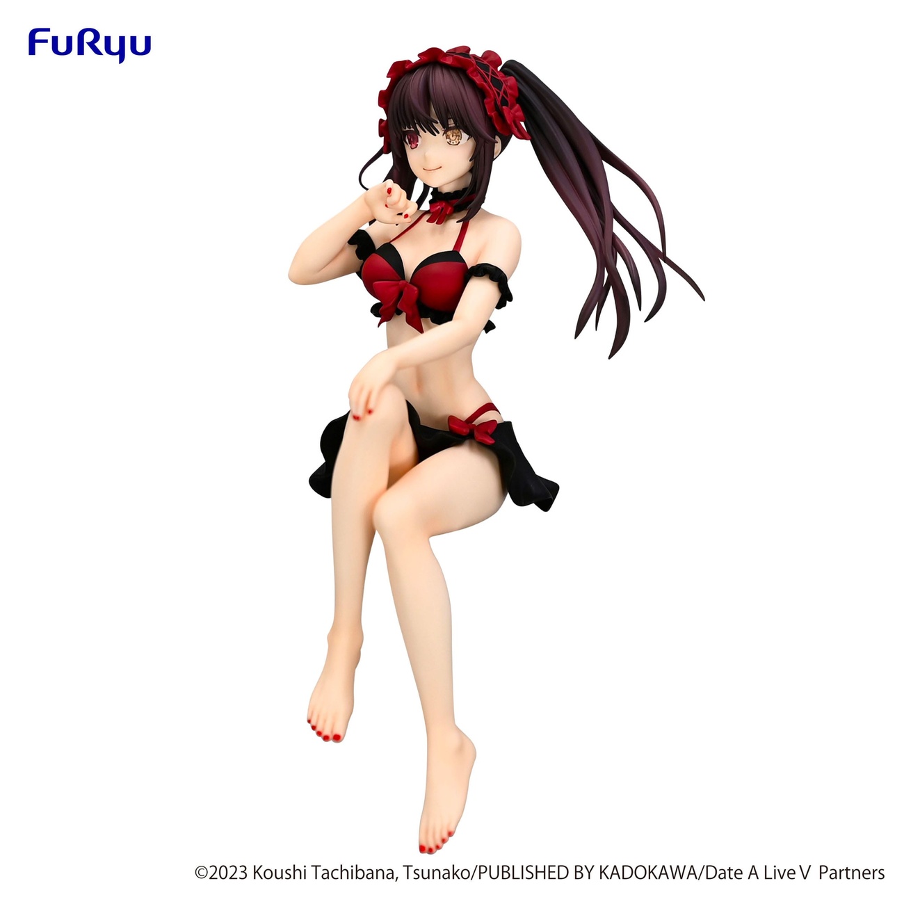 Date A Live Noodle Stopper Statua PVC Kurumi Tokisaki Swimsuit Ver. 15 cm