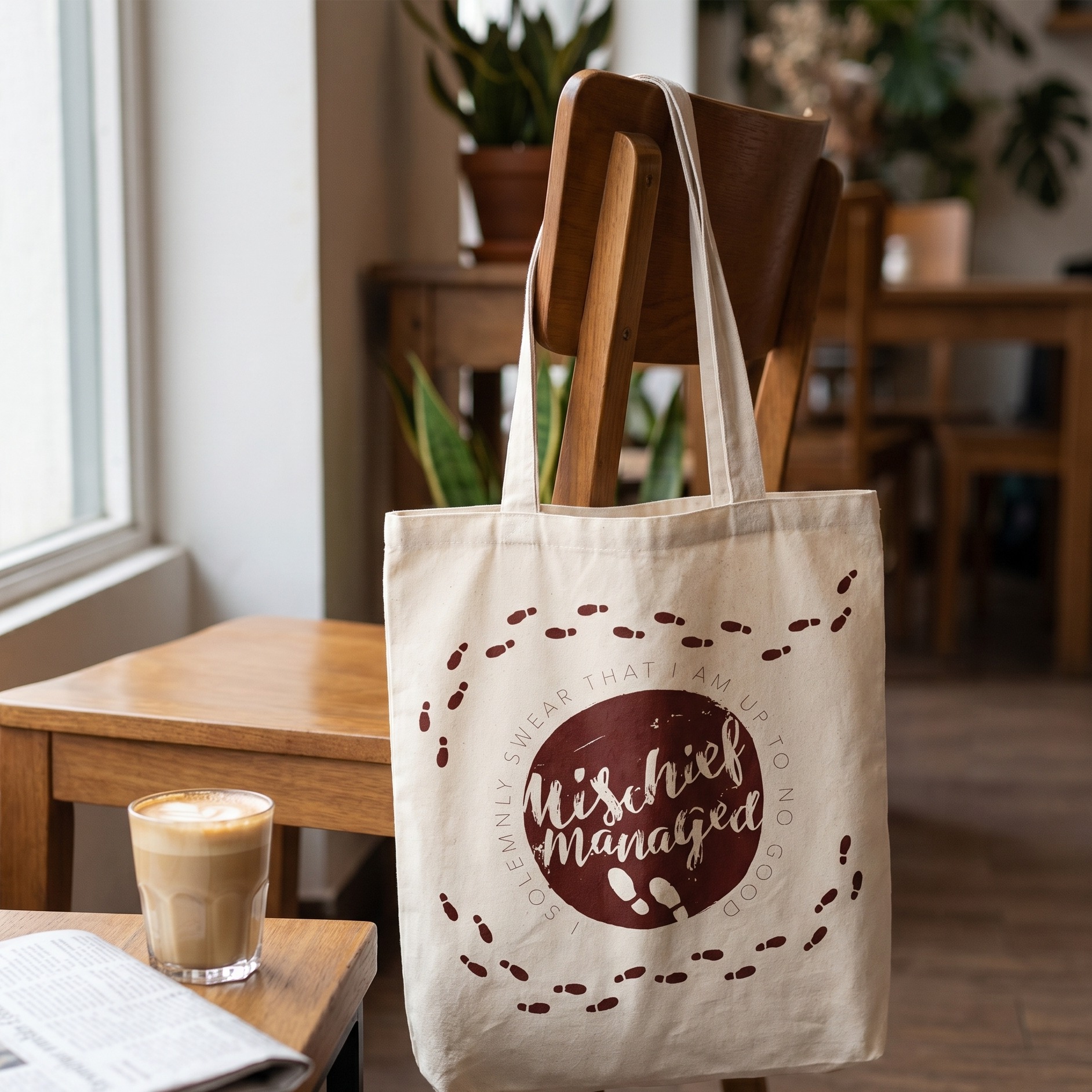 Harry Potter - Bolsa de tela Mischief Managed