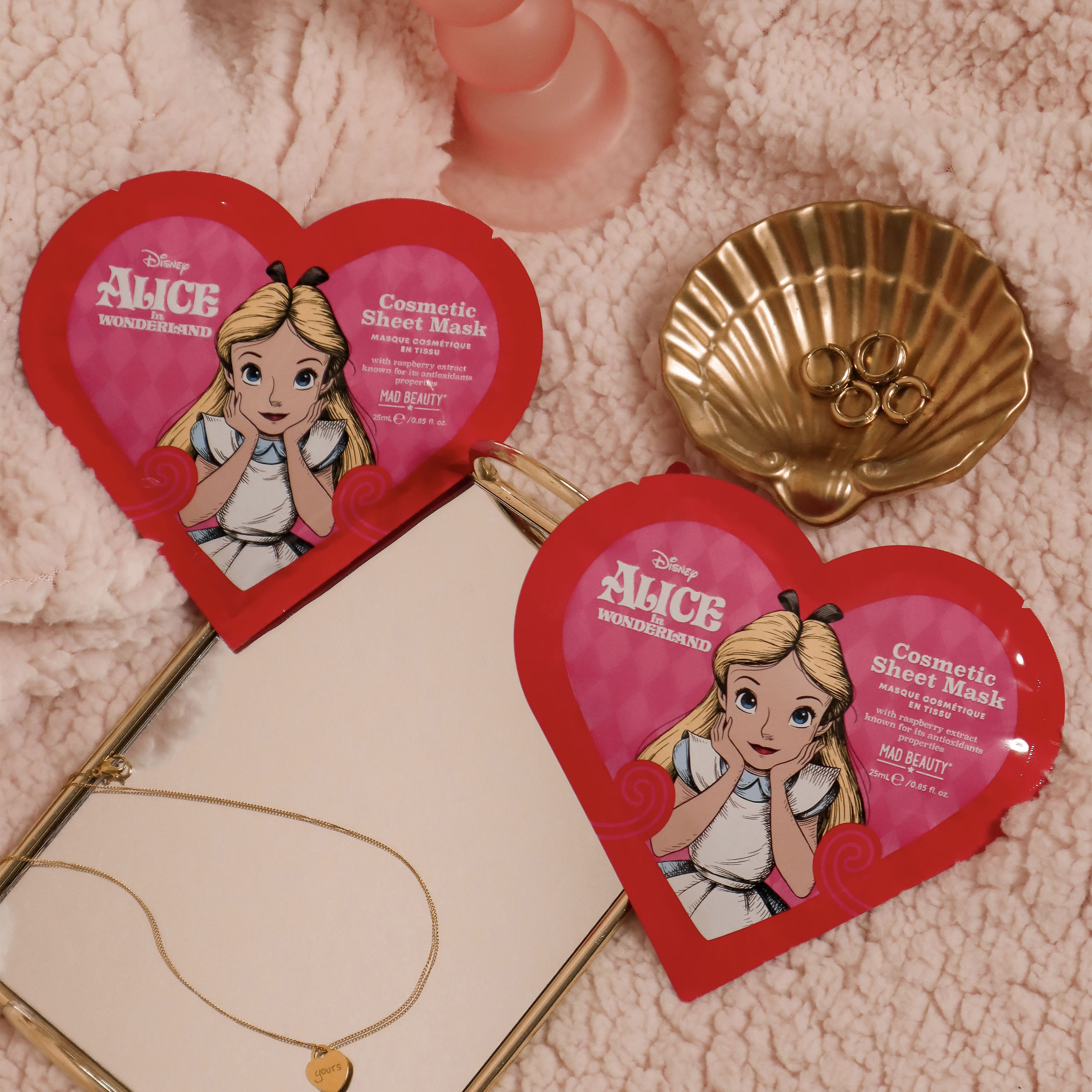 Alice au Pays des Merveilles - Masque Visage