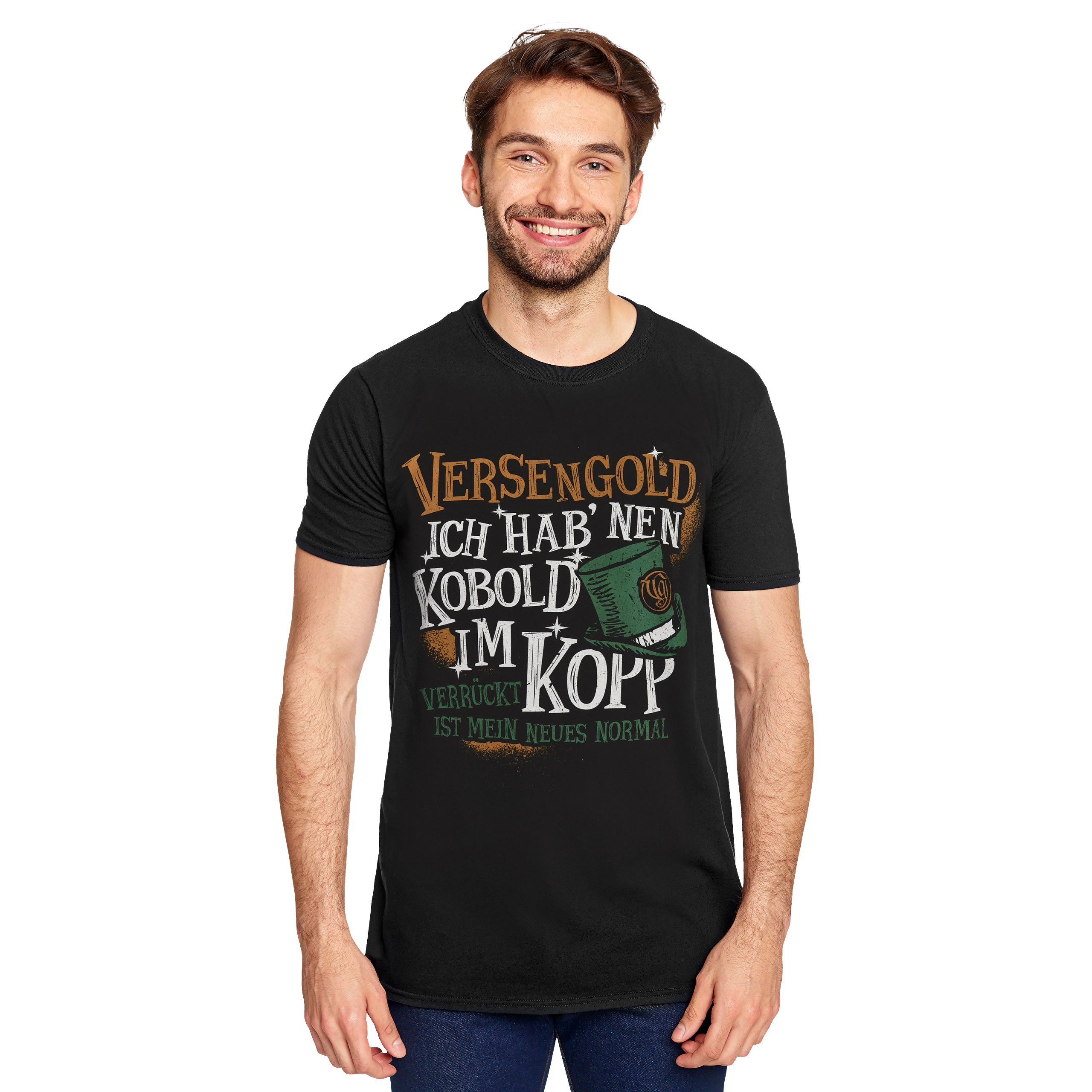 Versengold - Kobold T-Shirt schwarz