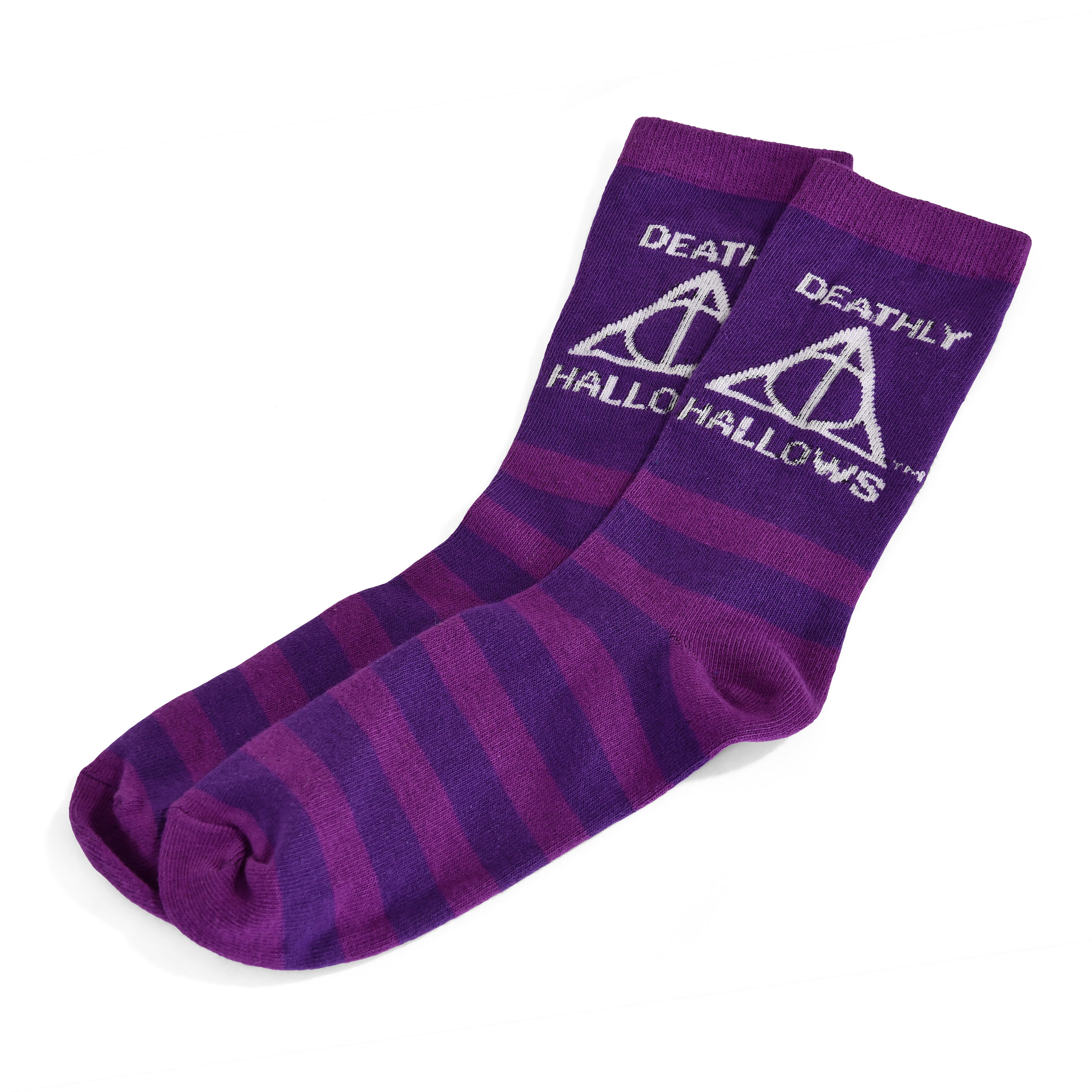 Harry Potter - Deathly Hallows Socken lila