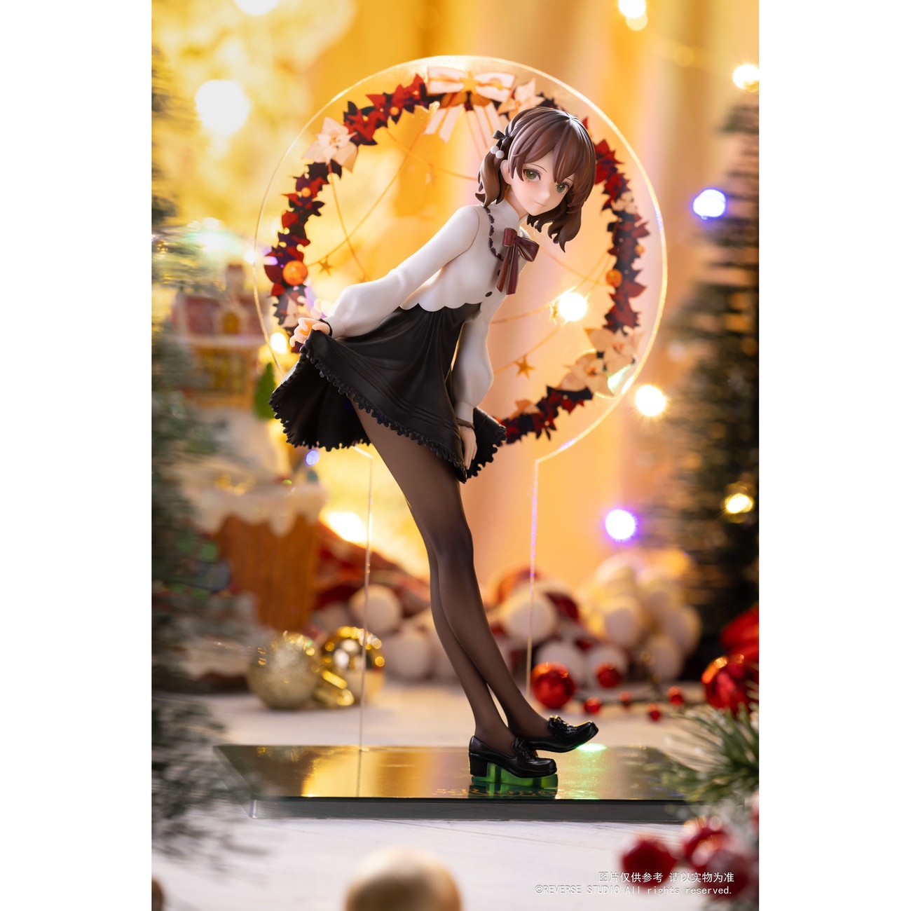 Original Character PVC Statue 1/8 Desktop Girls Series Winter Ringo Another Color 24 cm