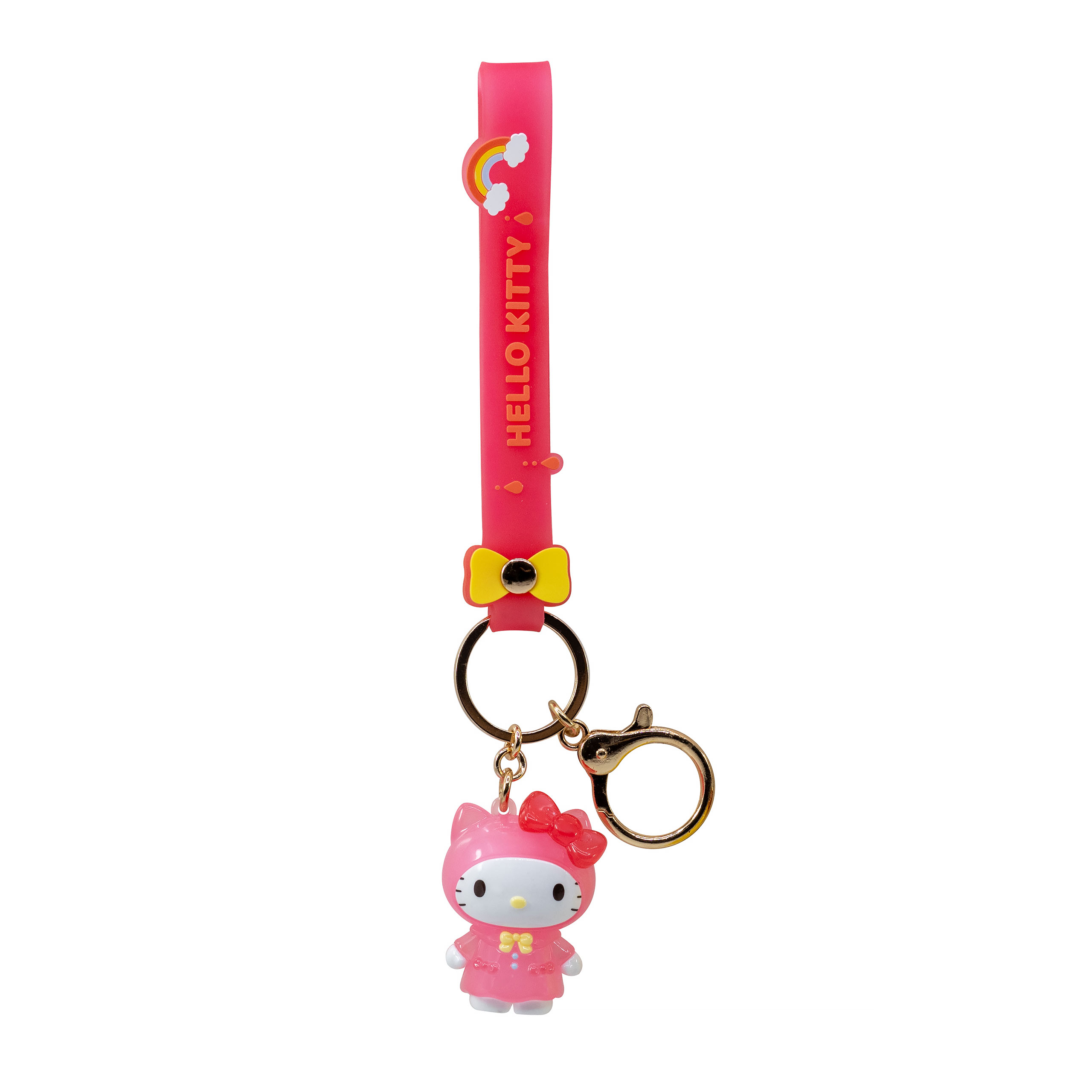 Hello Kitty en Vrienden - Kitty Sleutelhanger YuMe Raincoat Series