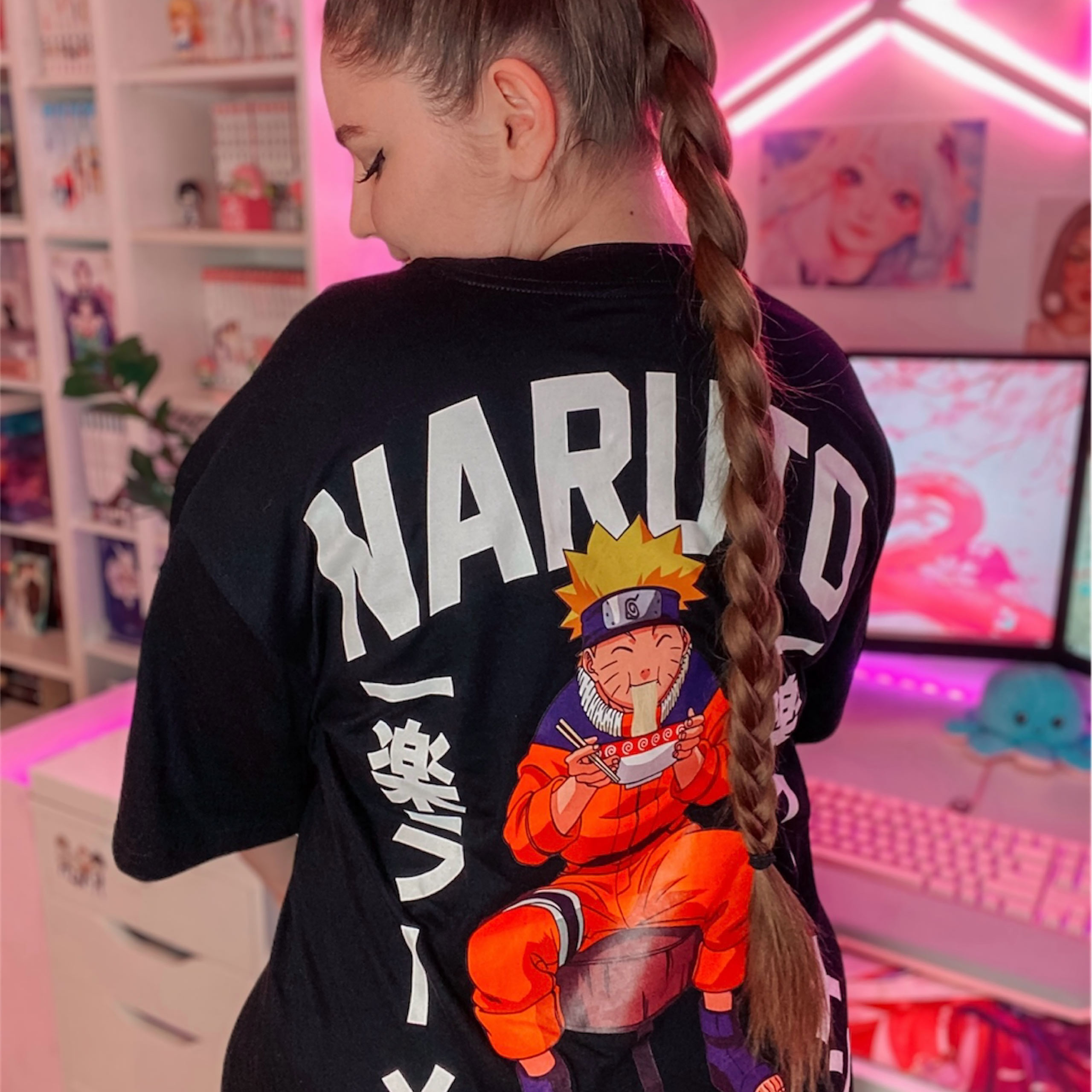 Naruto - Ichiraku Ramen Oversize T-Shirt black