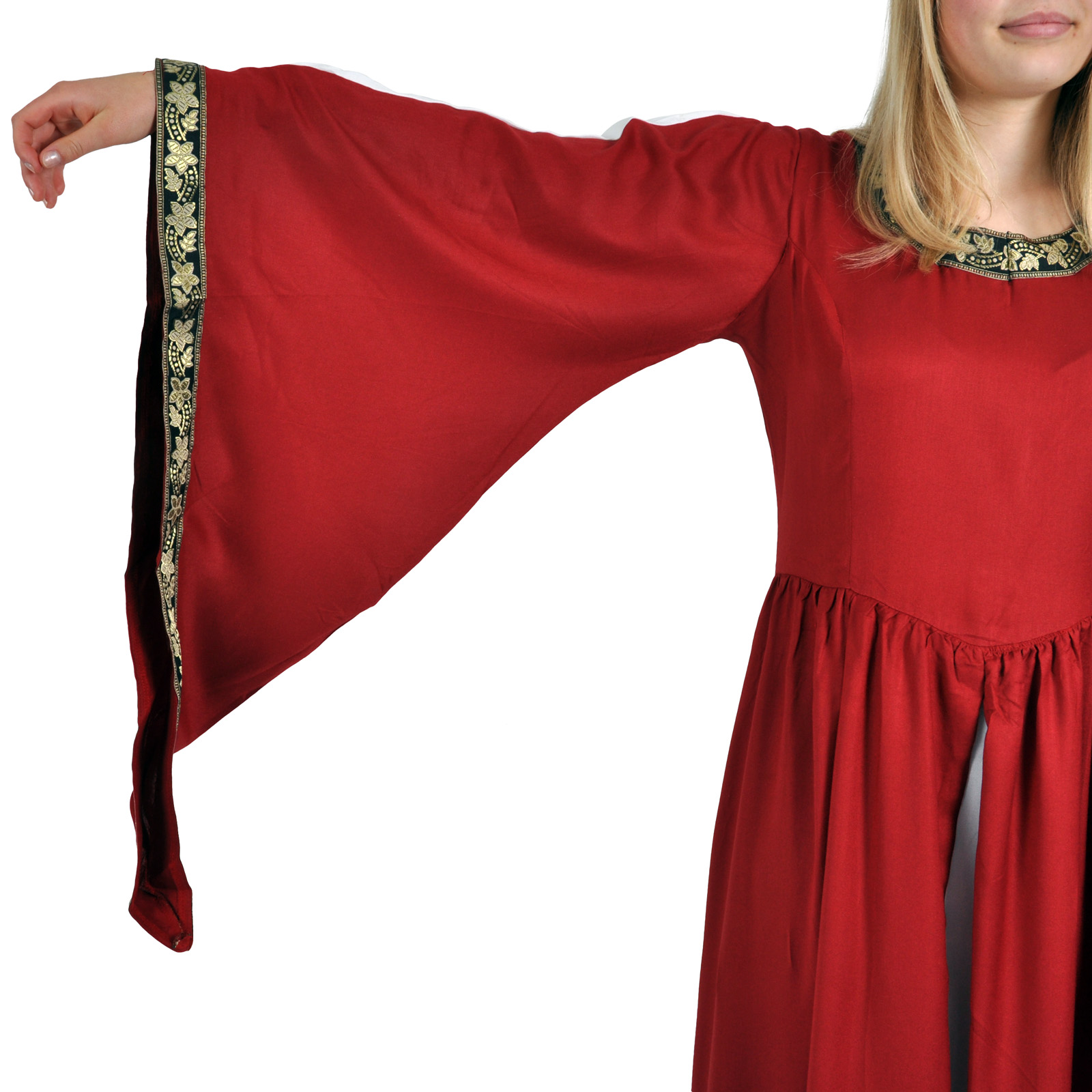 Medieval dress Leila red