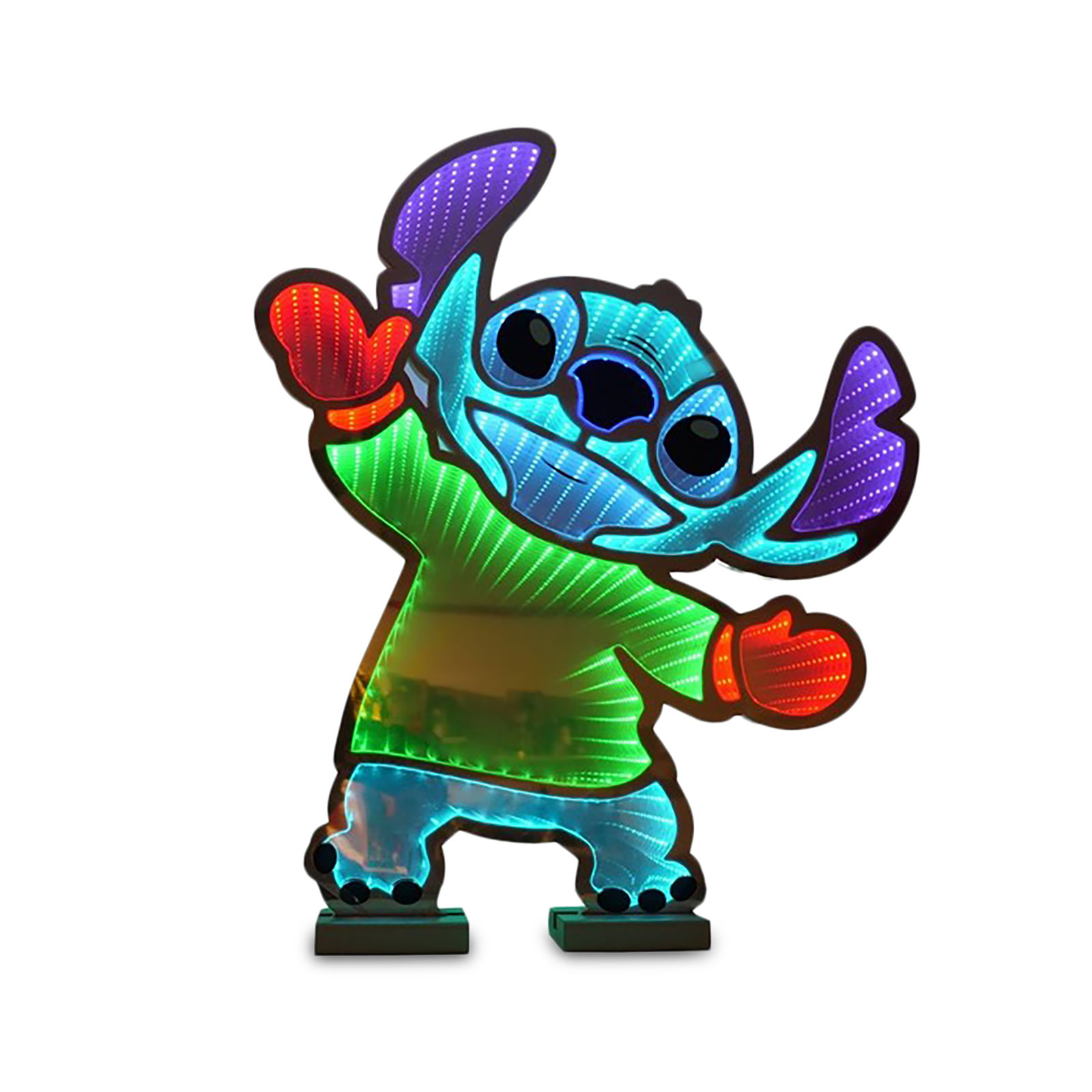 Lampada LED in acrilico Dancing Stitch - Lilo & Stitch