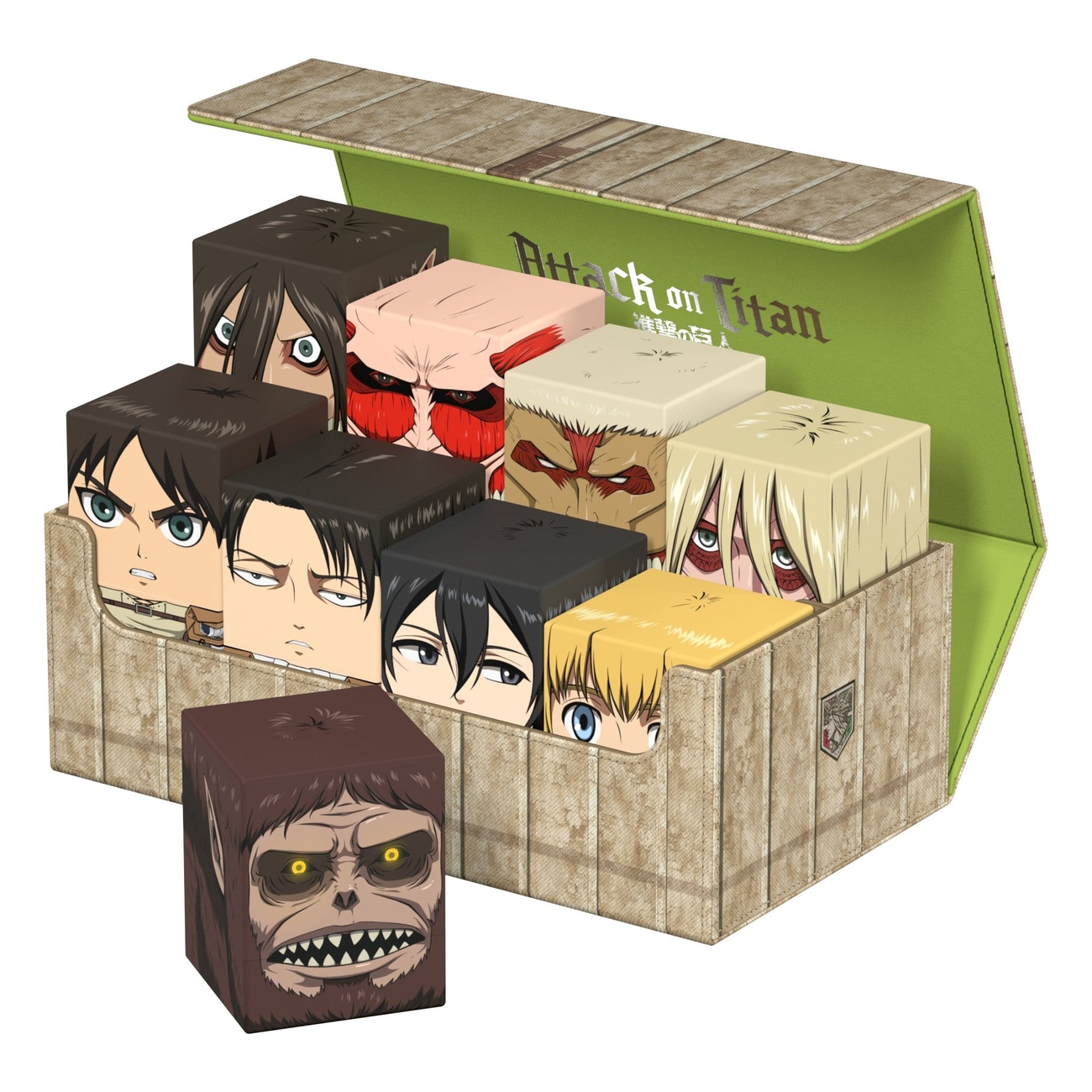 Squaroes Squaroe Attack on Titan Collector's Case - Shiganshina District