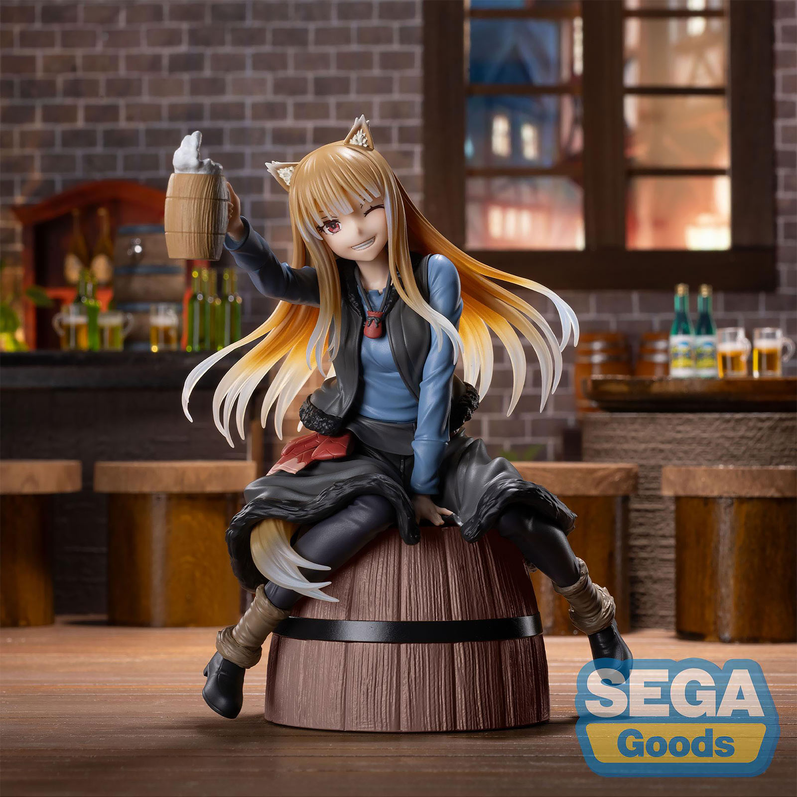 Spice and Wolf: Il mercante incontra il lupo saggio - Figura di Holo seduta