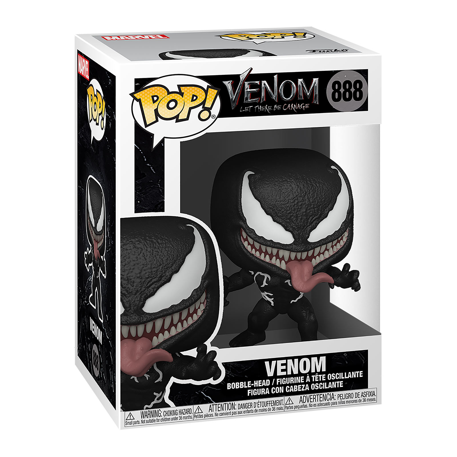 Marvel - Venom figurine Funko Pop à tête branlante