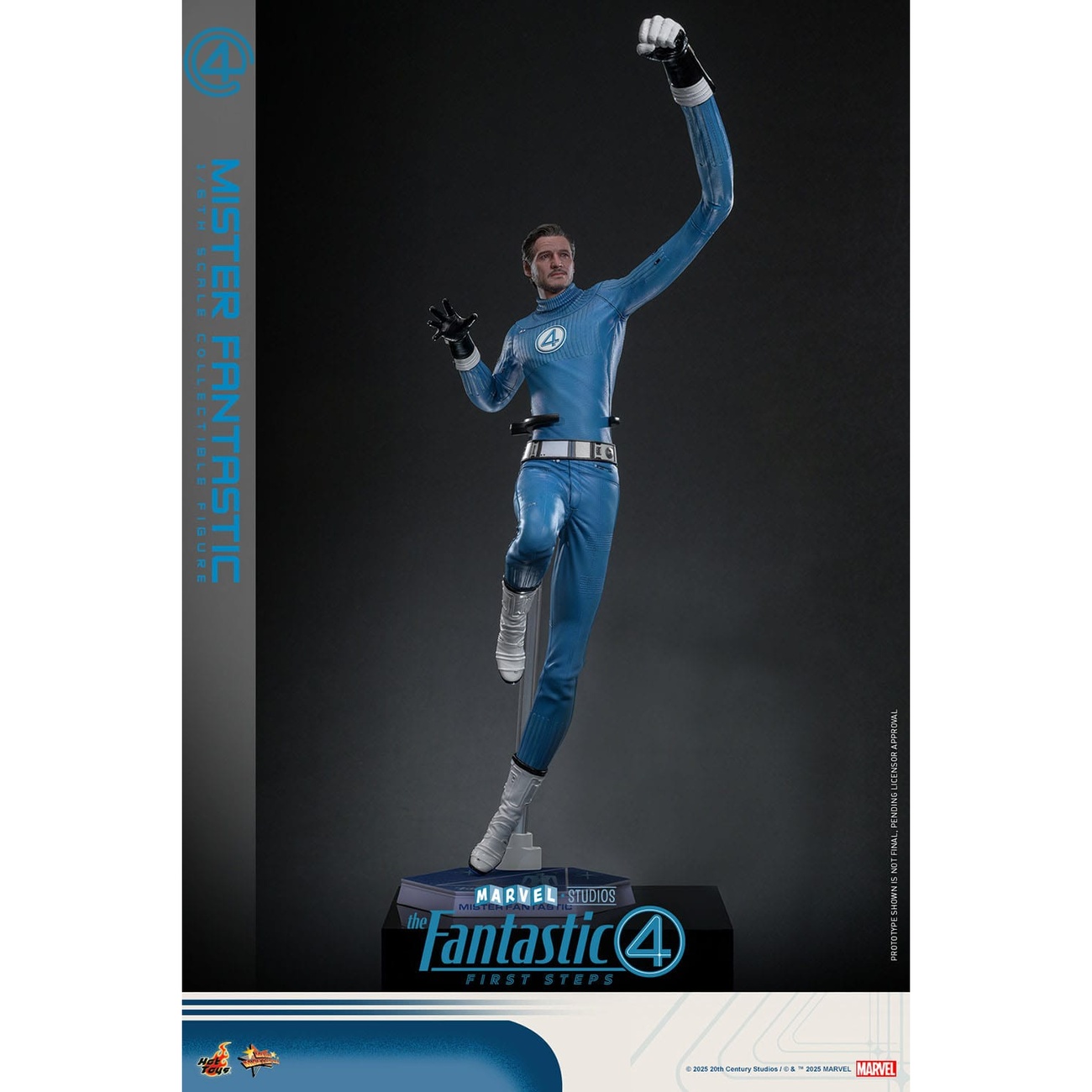 Les Quatre Fantastiques : First Steps – Figurine d’action Masterpiece Mister Fantastic 1:6