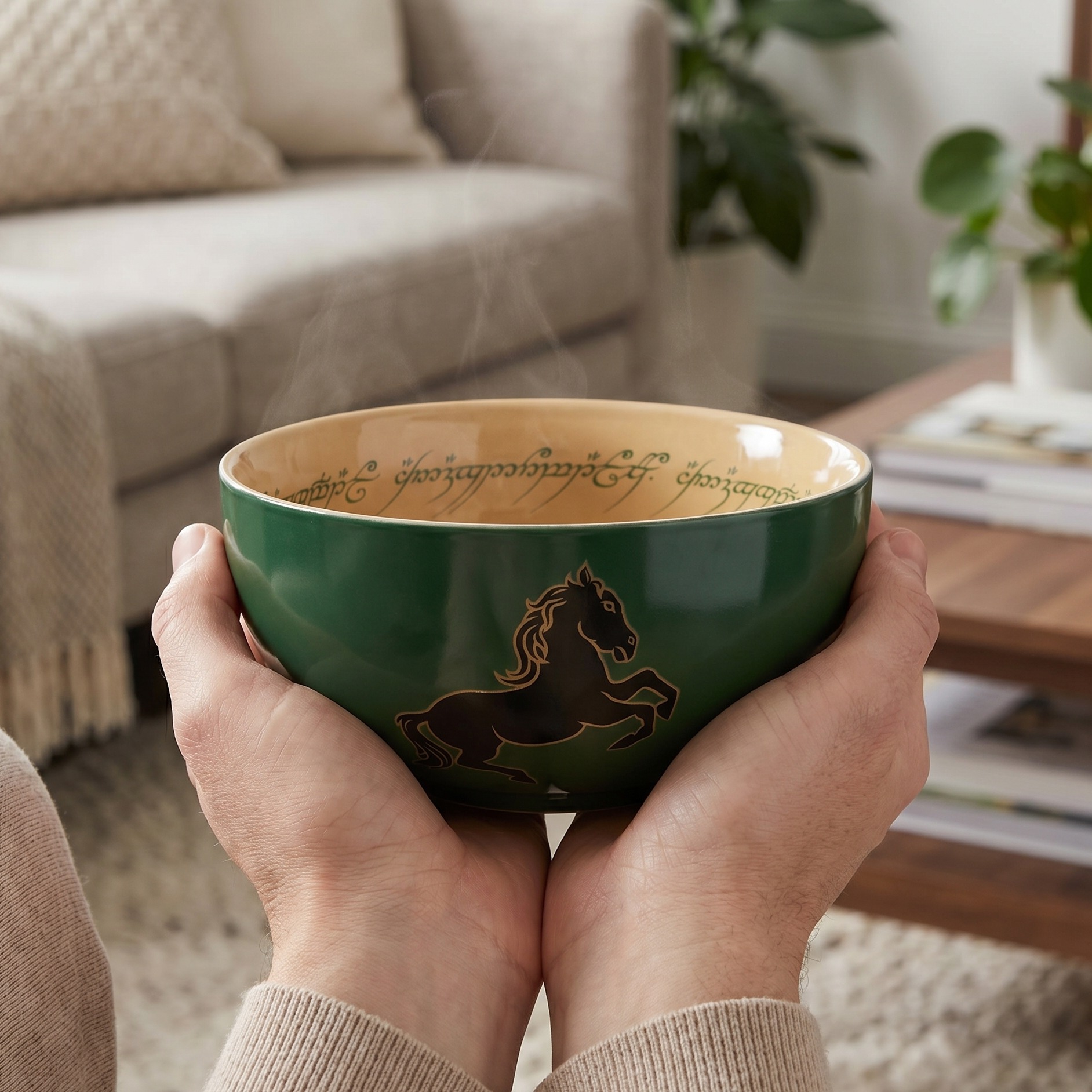 The Lord of the Rings - The Prancing Pony Cereal Bowl Green