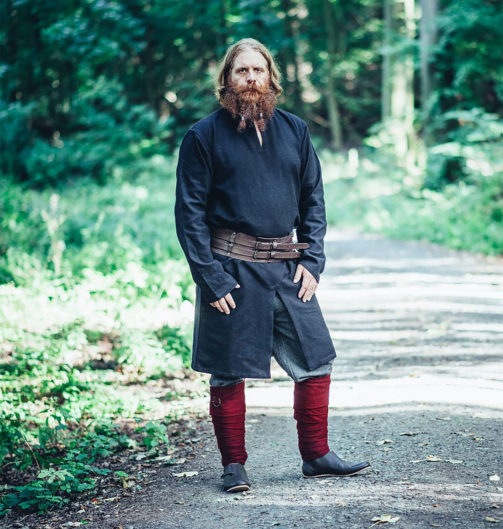 Medieval Tunic Lennart Black