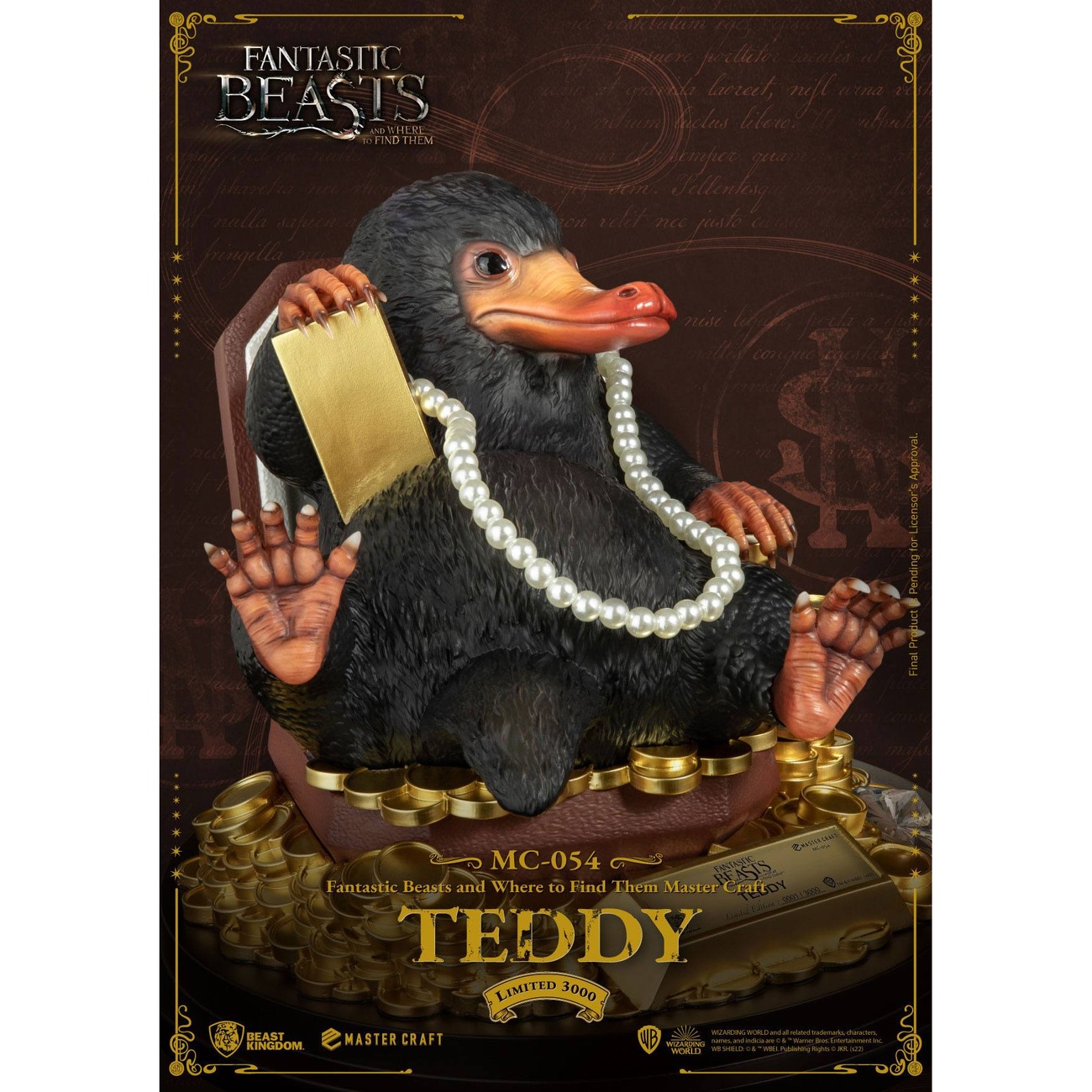 Fantastic Beasts Master Craft Beeld Teddy 21 cm