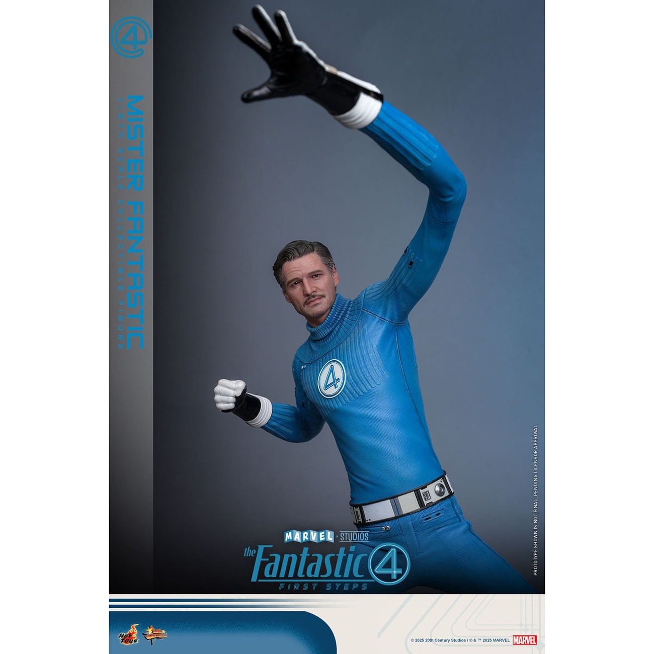 Les Quatre Fantastiques : First Steps – Figurine d’action Masterpiece Mister Fantastic 1:6