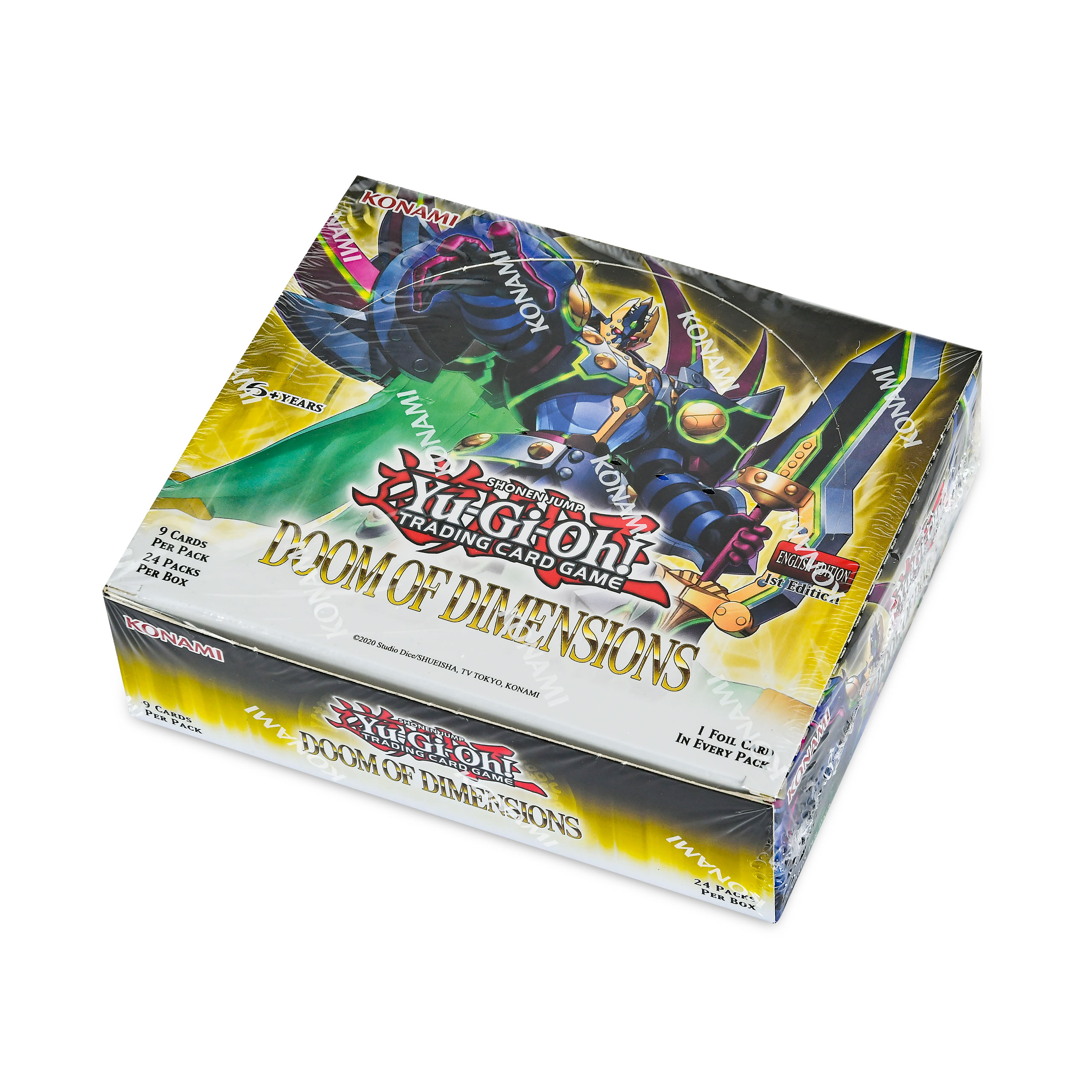 Yu-Gi-Oh! - Doom of Dimensions Espositore booster di carte collezionabili versione inglese