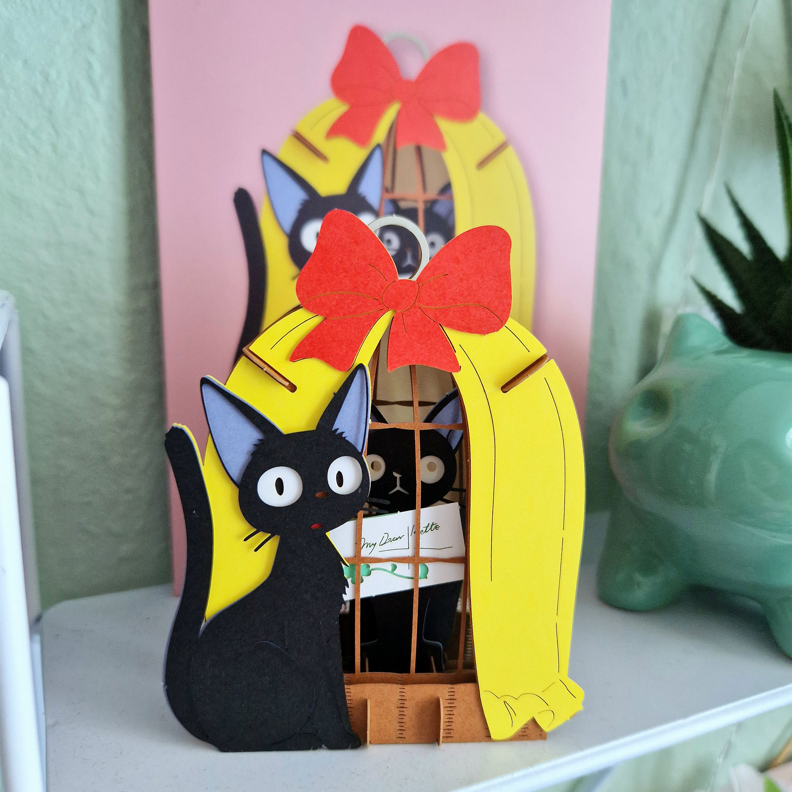 Le service de livraison de Kiki - Kit de modèle en papier de théâtre Jiji