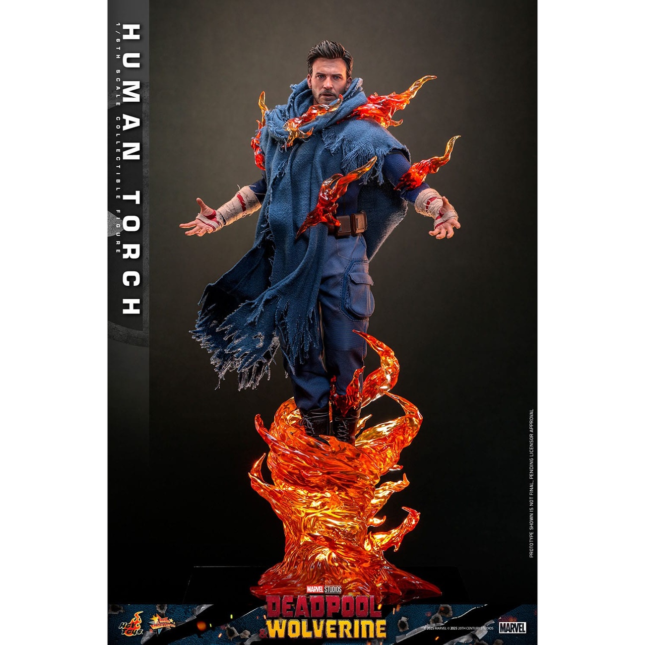Deadpool & Wolverine - Human Torch Masterpiece 1:6 actionfigur